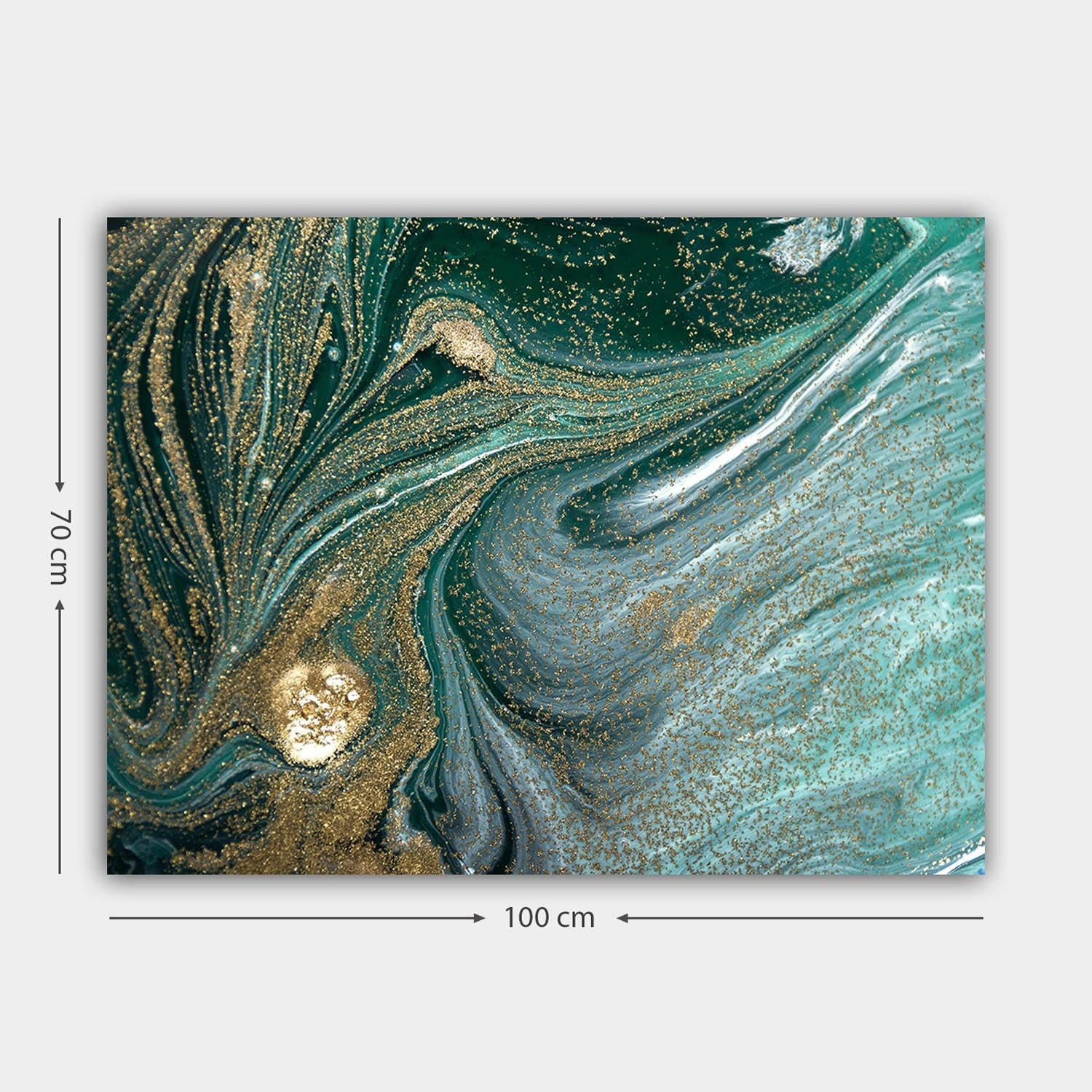 Verleihen Sie Ihrem Raum mit dem mehrfarbigen Leinwandbild 751010551_70100 von Wallity einen eleganten Akzent. Kunst, die begeistert!