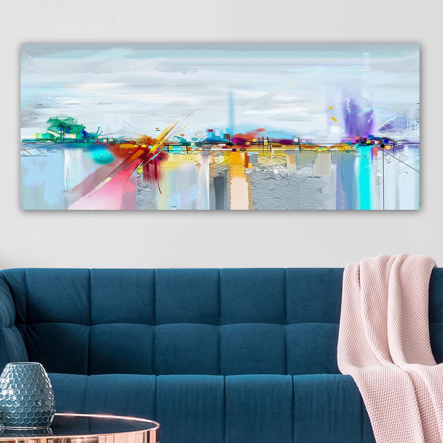 Entdecken Sie das mehrfarbige Leinwandbild YTY1041141790_50120 von Wallity. Perfekt für stilvolle Akzente in jedem Raum!