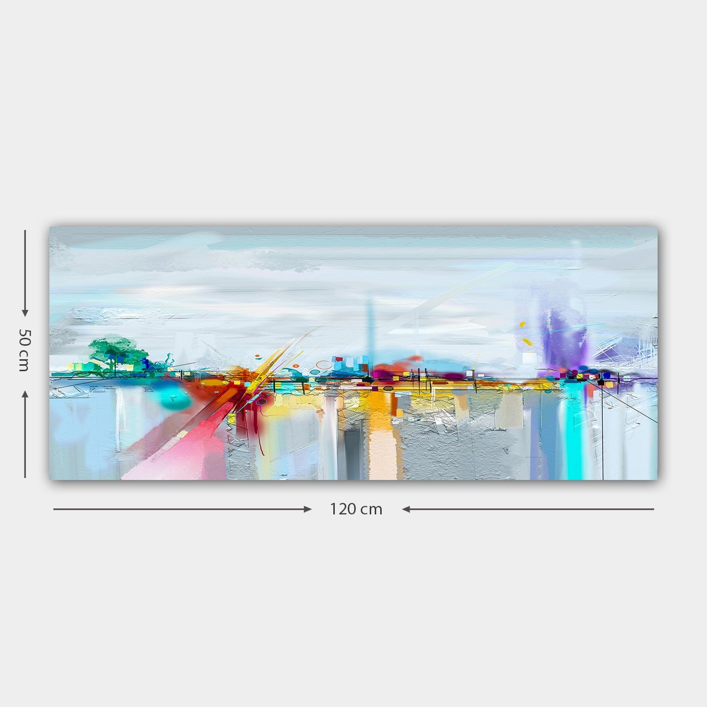 Entdecken Sie das mehrfarbige Leinwandbild YTY1041141790_50120 von Wallity – ein Kunstwerk, das Ihrem Raum lebendige Farben und stilvolle Eleganz verleiht.