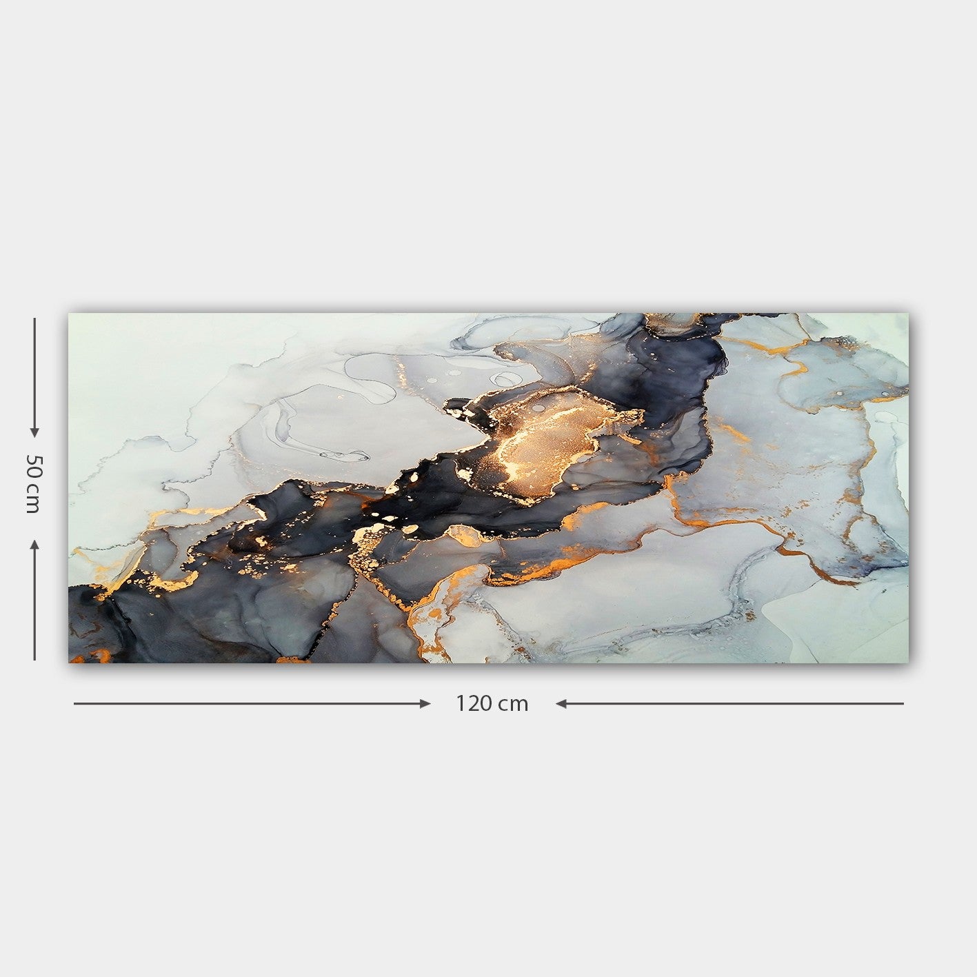 Verleihen Sie Ihrem Zuhause mit dem mehrfarbigen Leinwandgemälde YTY1471082564_50120 von Wallity einen Hauch von Geheimnis und Eleganz.