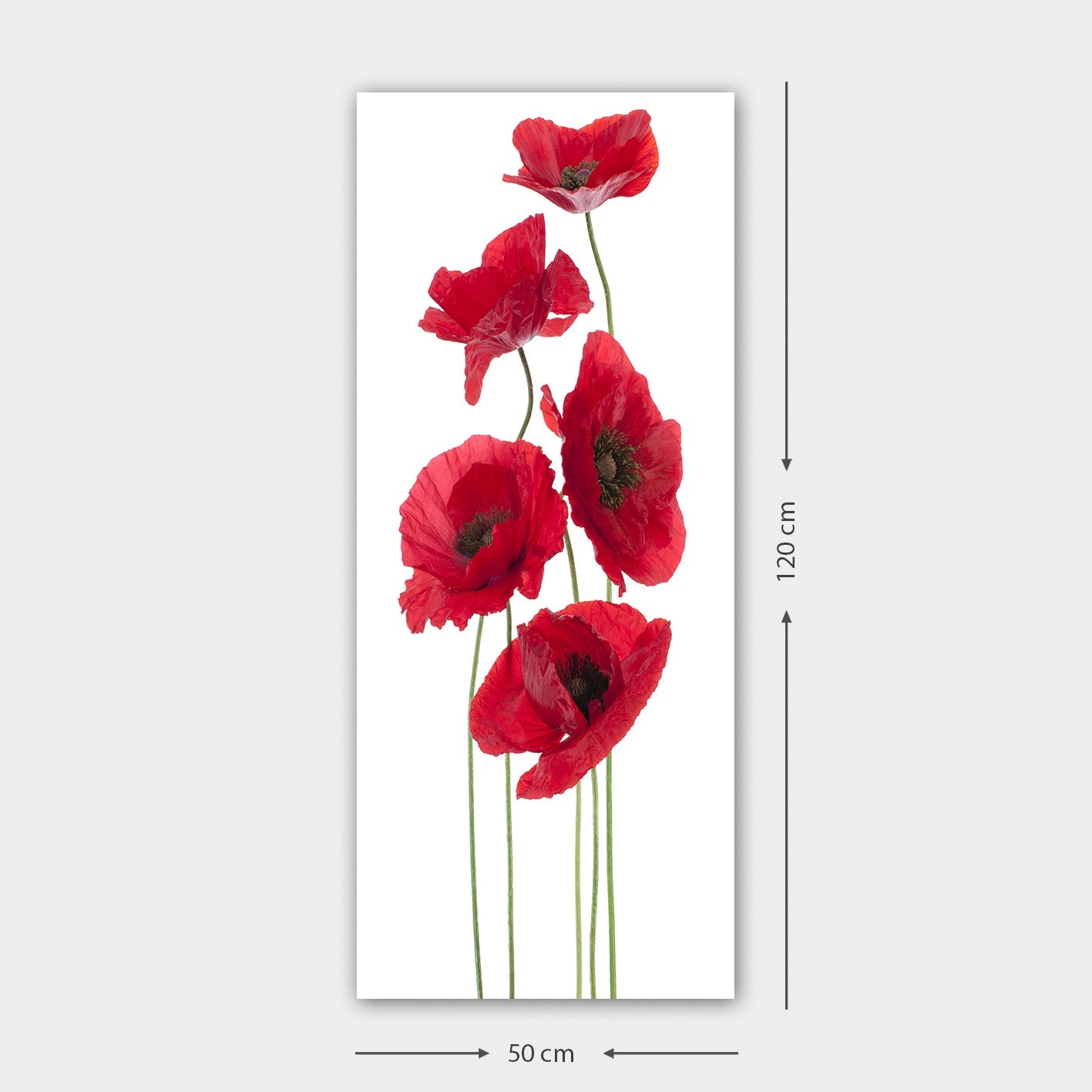 Verleihen Sie Ihrem Raum mit dem mehrfarbigen Leinwandbild DKY128322_50120 von Wallity einen Hauch von Kunst und Stil. Ein Blickfang für jedes Zuhause!