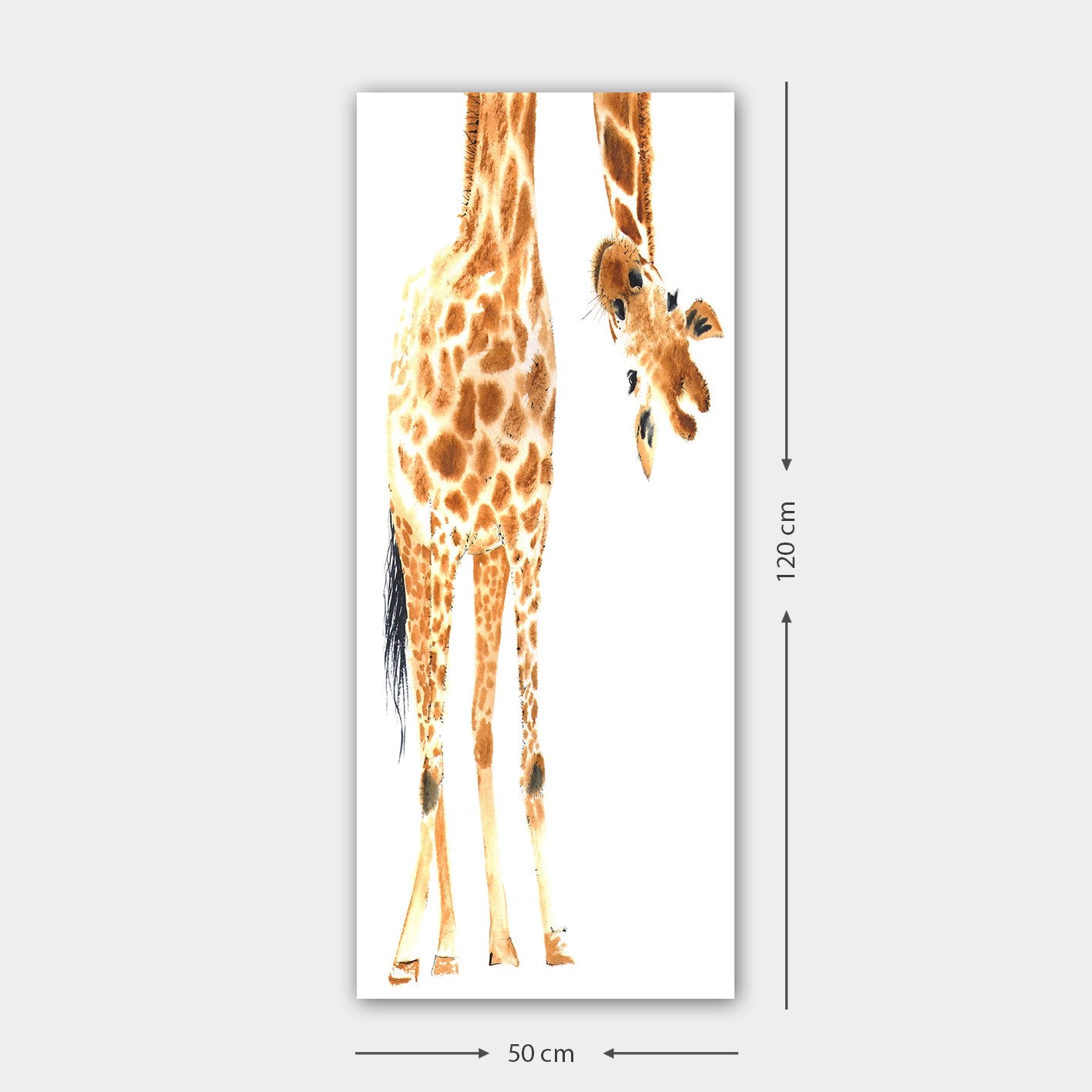 Verleihen Sie Ihrem Raum mit dem mehrfarbigen Leinwandbild DKY2589411454_50120 von Wallity einen Hauch von Eleganz und Kreativität!