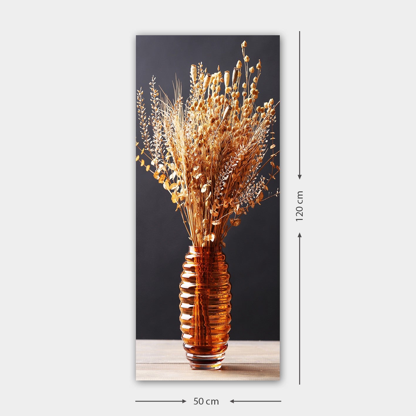 Verleihen Sie Ihrem Raum mit dem mehrfarbigen Leinwandbild DKY4248310130_50120 von Wallity einen Hauch von Eleganz und Kreativität. Ideal für jeden Wohnbereich!