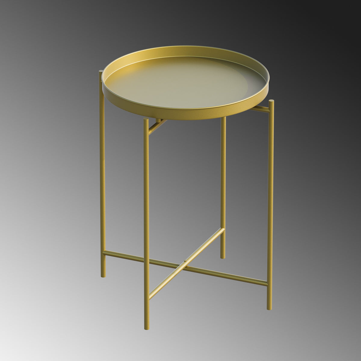 Shb Sofatisch - Gold in Gold präsentiert im Onlineshop von KAQTU Design AG. Beistelltisch ist von Hanah Home