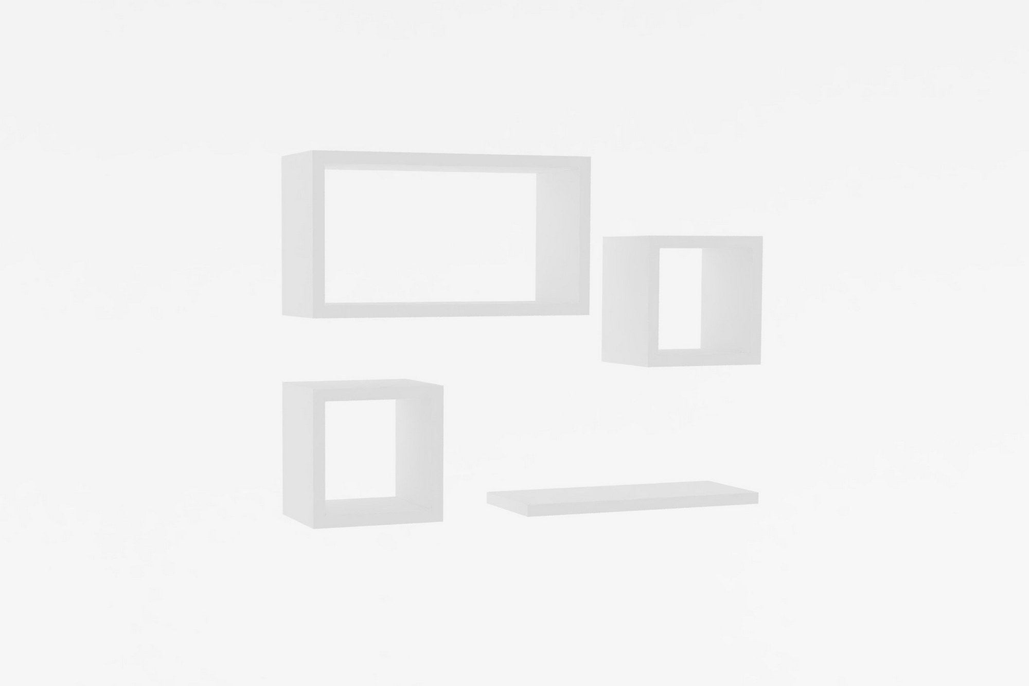 Babi wall shelf - white