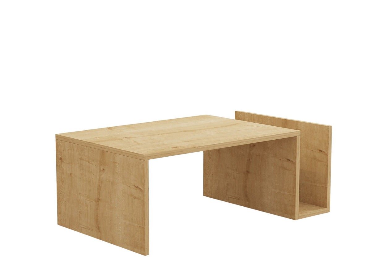 Memo Sofatisch - Saphir- Eiche in Saphir- Eiche präsentiert im Onlineshop von KAQTU Design AG. Couchtisch ist von Hanah Home