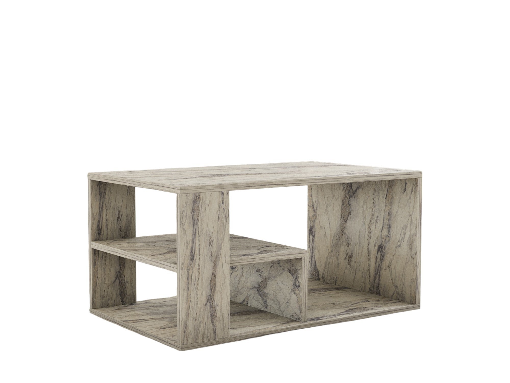 Eros - Freesia Marble in Freesia- Marmor präsentiert im Onlineshop von KAQTU Design AG. Beistelltisch ist von Hanah Home