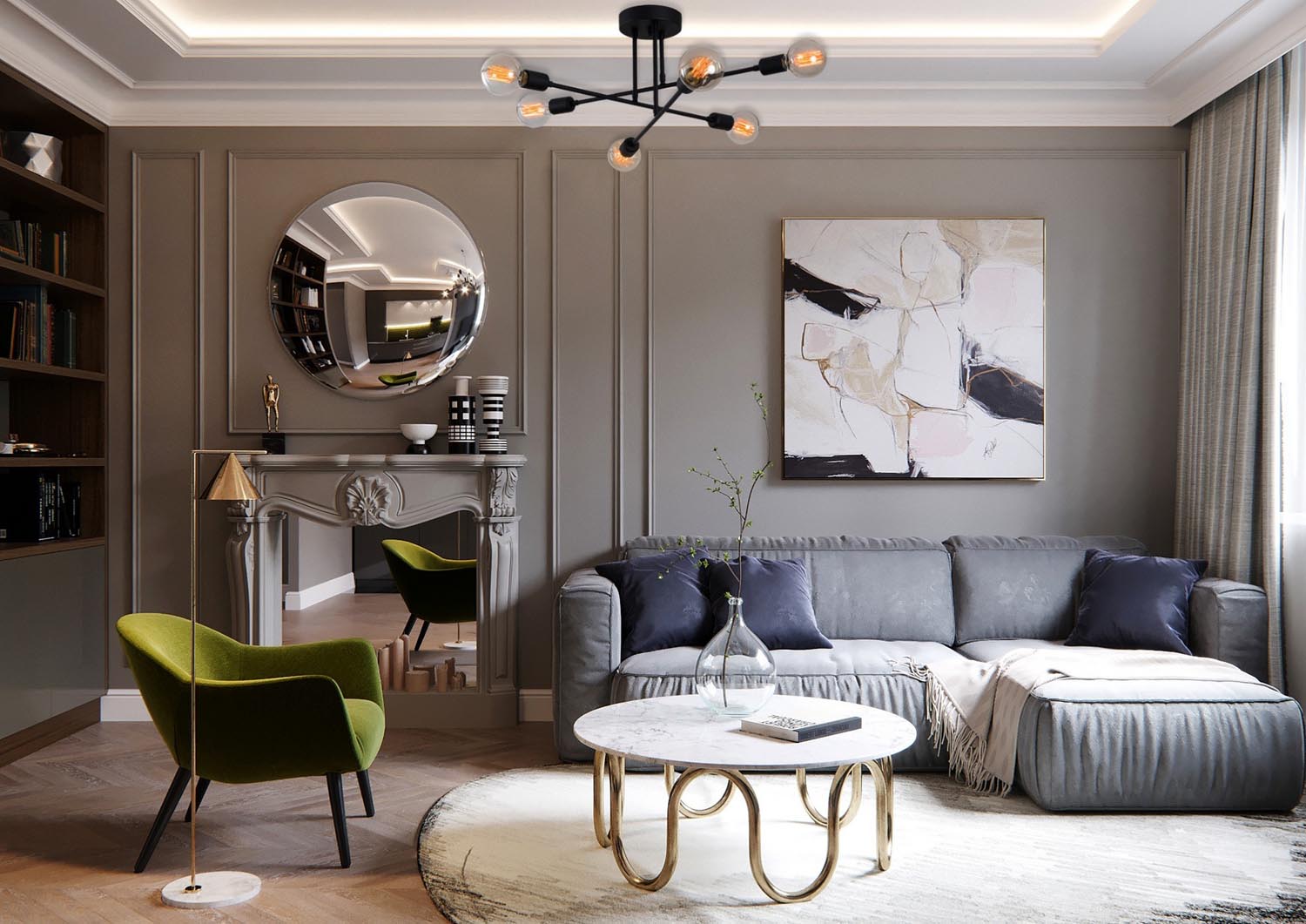 Entdecken Sie die Flower Pendelleuchte in elegantem Schwarz von Opviq. Diese stilvolle Eisenleuchte verwandelt jeden Raum in ein luxuriöses Ambiente.