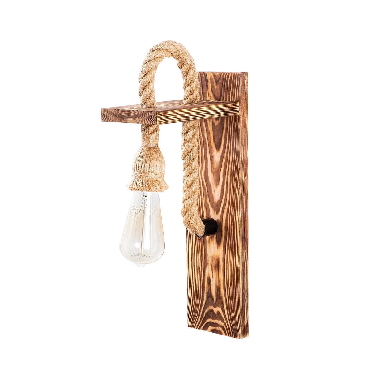 Erebos Wandleuchte - Holz in Holz präsentiert im Onlineshop von KAQTU Design AG. Wandleuchte ist von Opviq