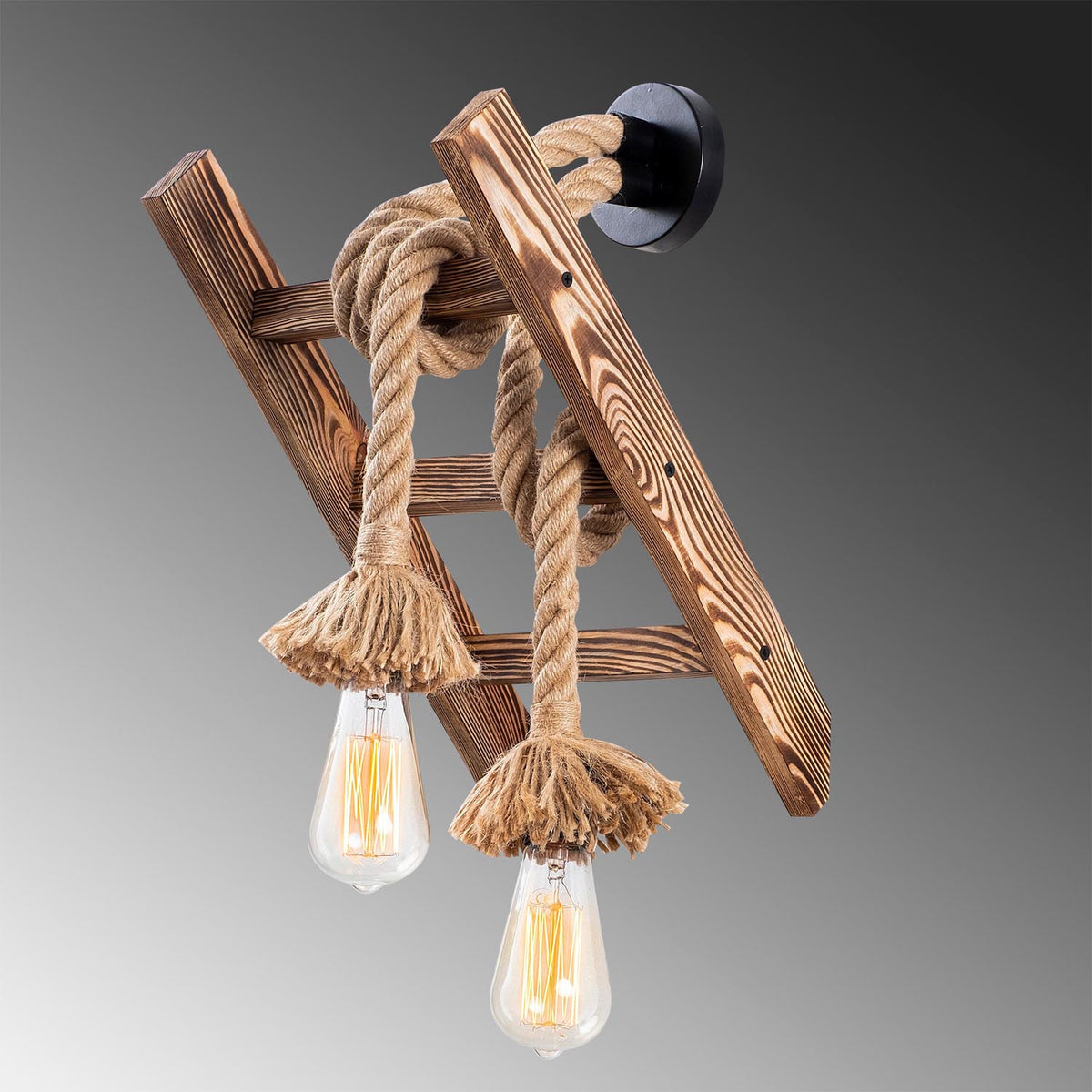 Erebos Wandleuchte - Holz in Holz präsentiert im Onlineshop von KAQTU Design AG. Wandleuchte ist von Opviq