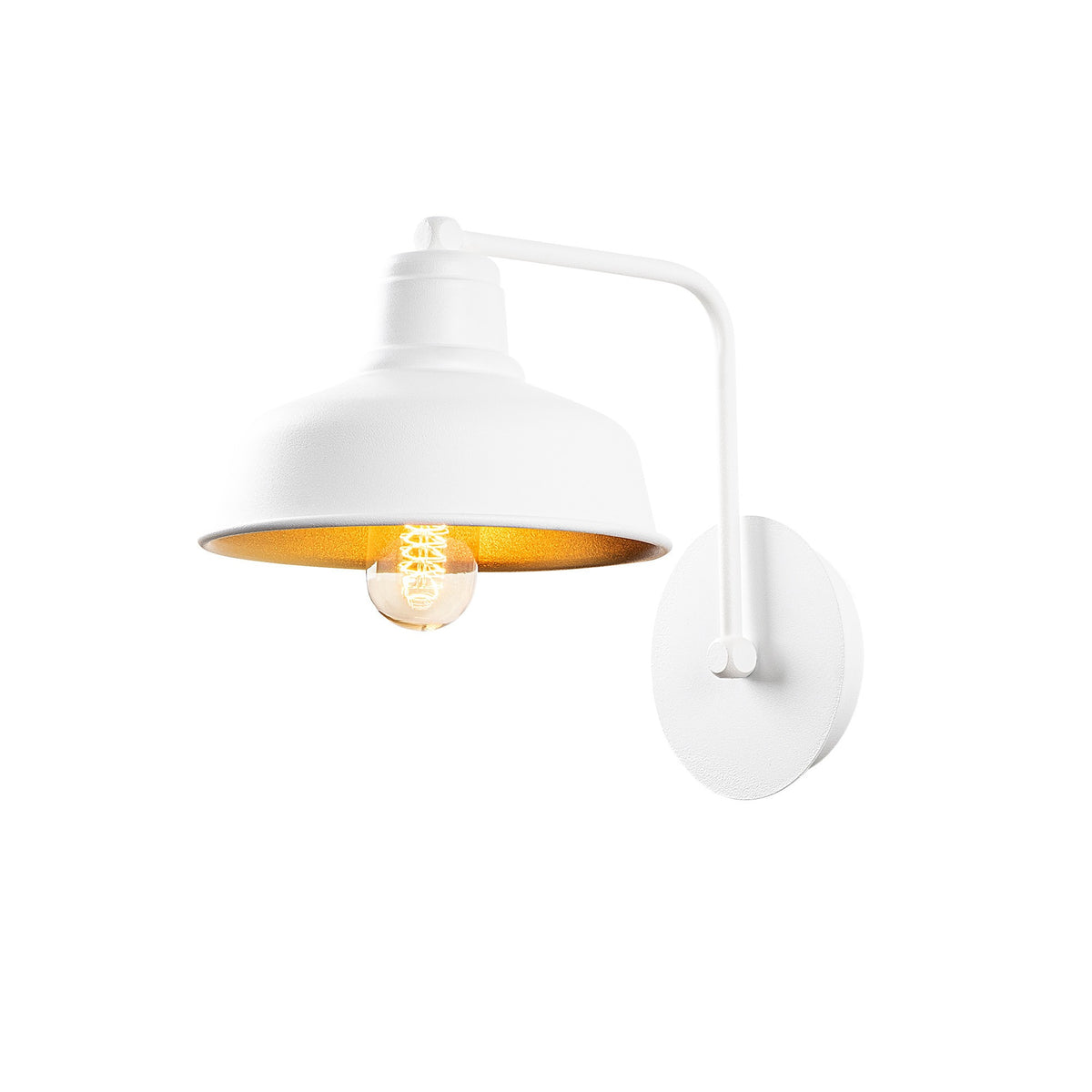 Berceste Wandleuchte - Weiss in Weiss präsentiert im Onlineshop von KAQTU Design AG. Wandleuchte ist von Opviq