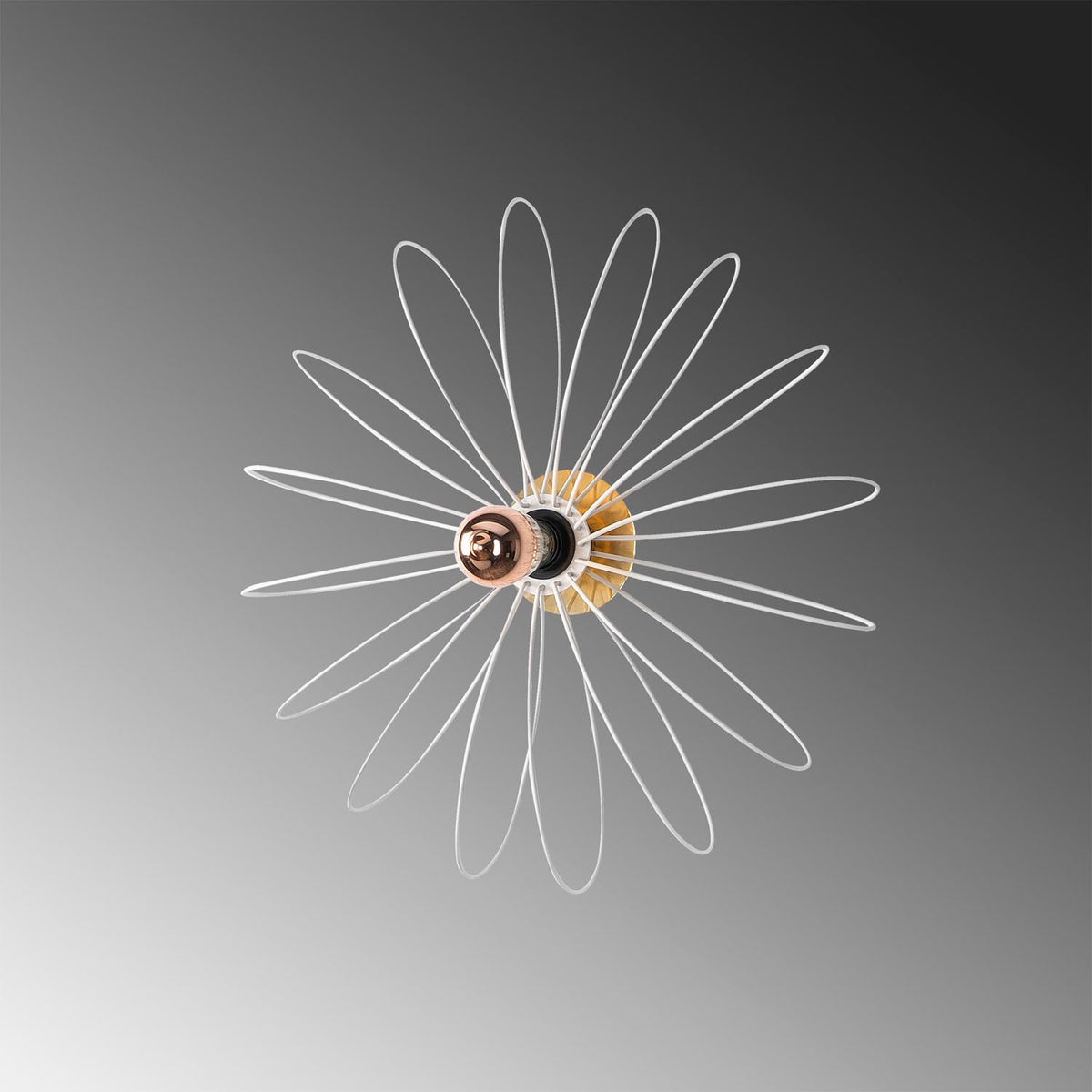 Hemdem Wandleuchte - Weiss in Weiss präsentiert im Onlineshop von KAQTU Design AG. Wandleuchte ist von Opviq