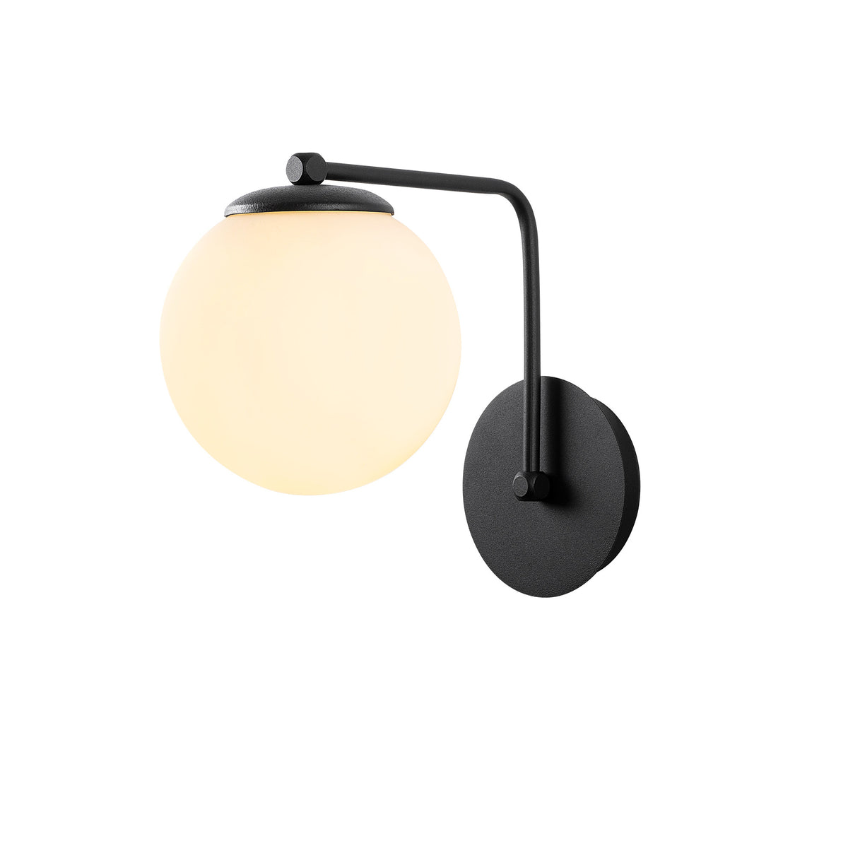 Daisy Wandleuchte - Schwarz in Schwarz präsentiert im Onlineshop von KAQTU Design AG. Wandleuchte ist von Opviq