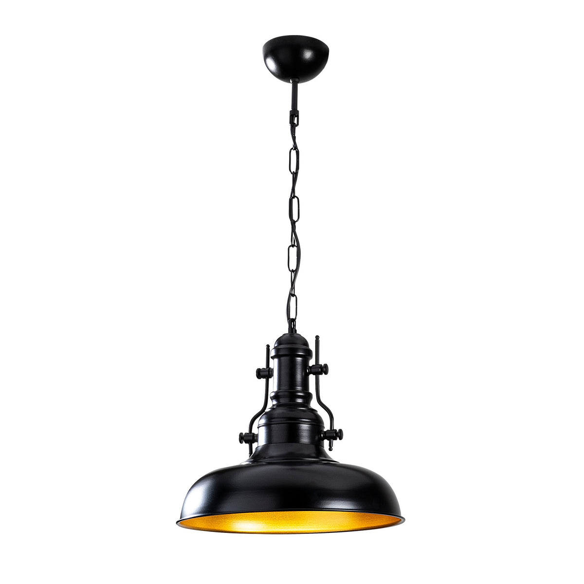 Berceste Pendellampe - Schwarz in Schwarz präsentiert im Onlineshop von KAQTU Design AG. Pendelleuchte ist von Opviq