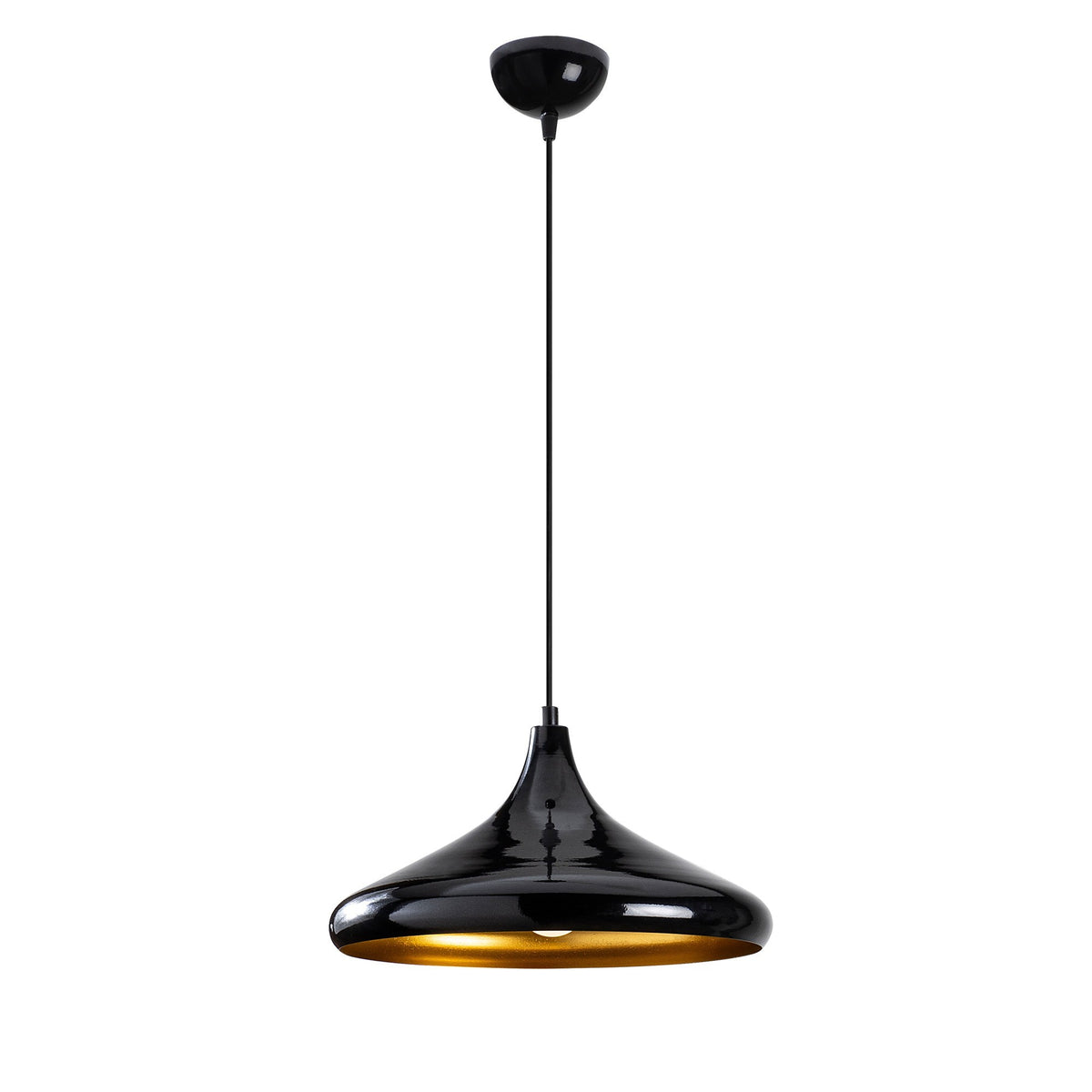 Berceste Pendellampe - Schwarz in Schwarz präsentiert im Onlineshop von KAQTU Design AG. Pendelleuchte ist von Opviq