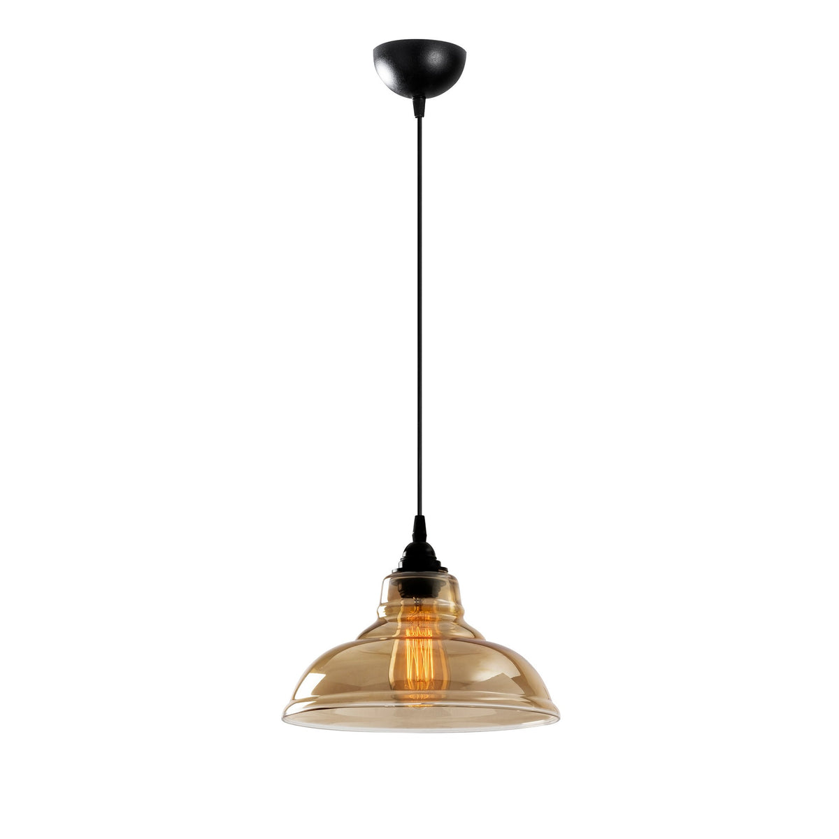 Dilberay Pendellampe - Schwarz in Schwarz präsentiert im Onlineshop von KAQTU Design AG. Pendelleuchte ist von Opviq