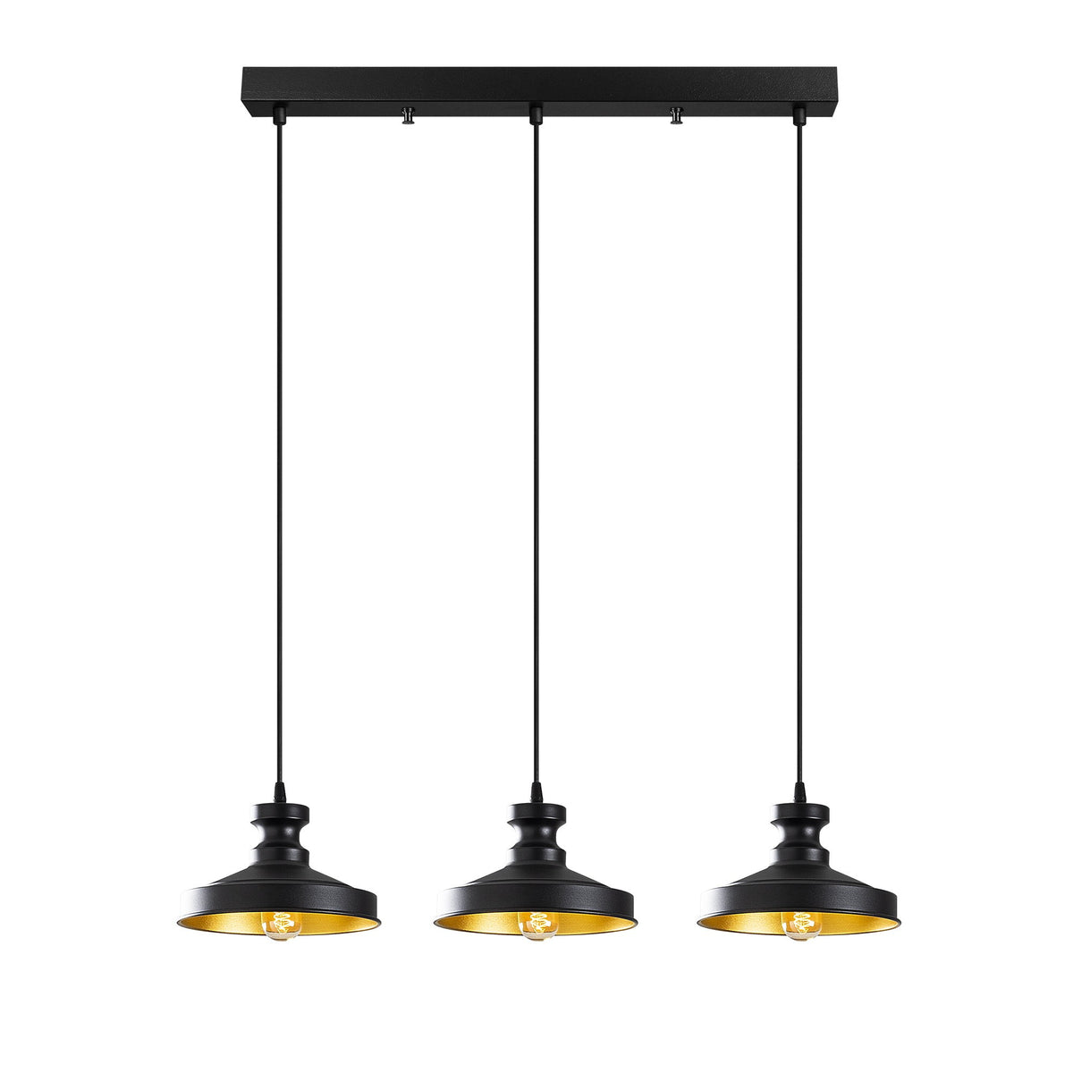 Berceste Pendellampe - Schwarz in Schwarz präsentiert im Onlineshop von KAQTU Design AG. Pendelleuchte ist von Opviq