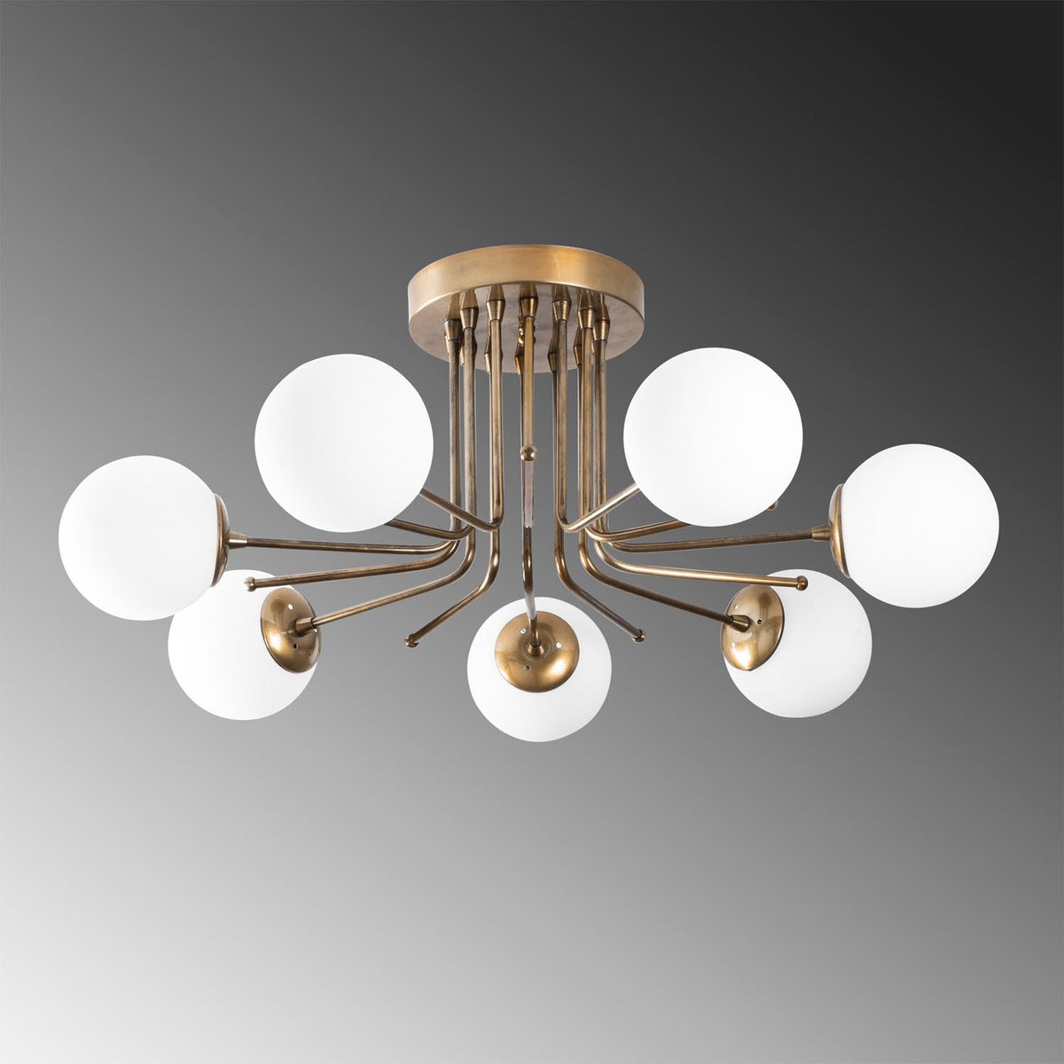 Daisy Pendellampe - Gold
Weiss in Gold
Weiss präsentiert im Onlineshop von KAQTU Design AG. Pendelleuchte ist von Opviq