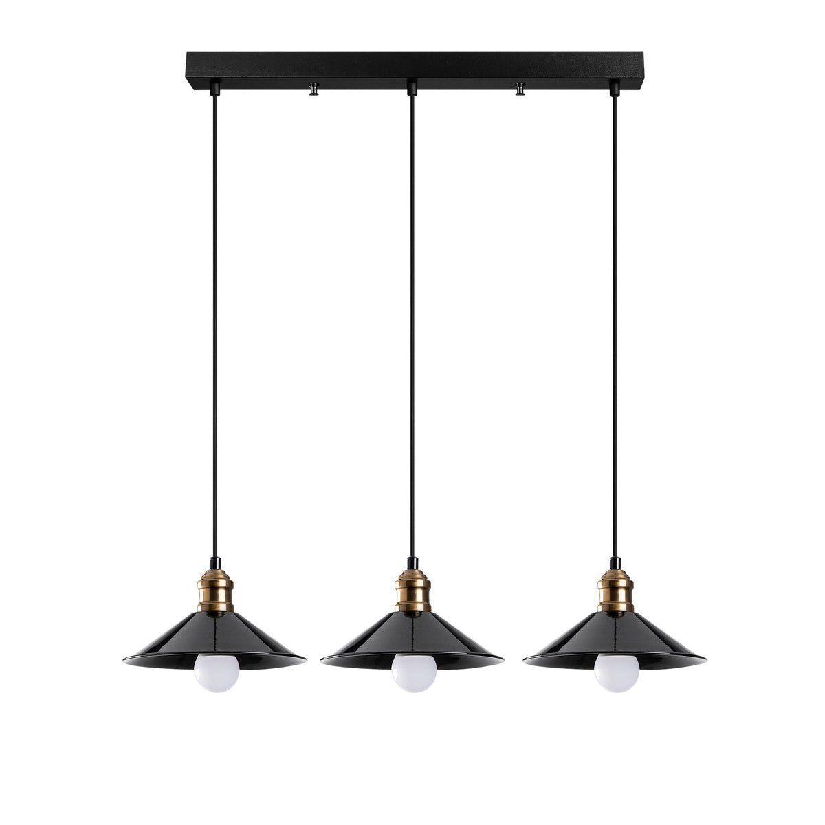 Berceste Pendellampe - Schwarz in Schwarz präsentiert im Onlineshop von KAQTU Design AG. Pendelleuchte ist von Opviq