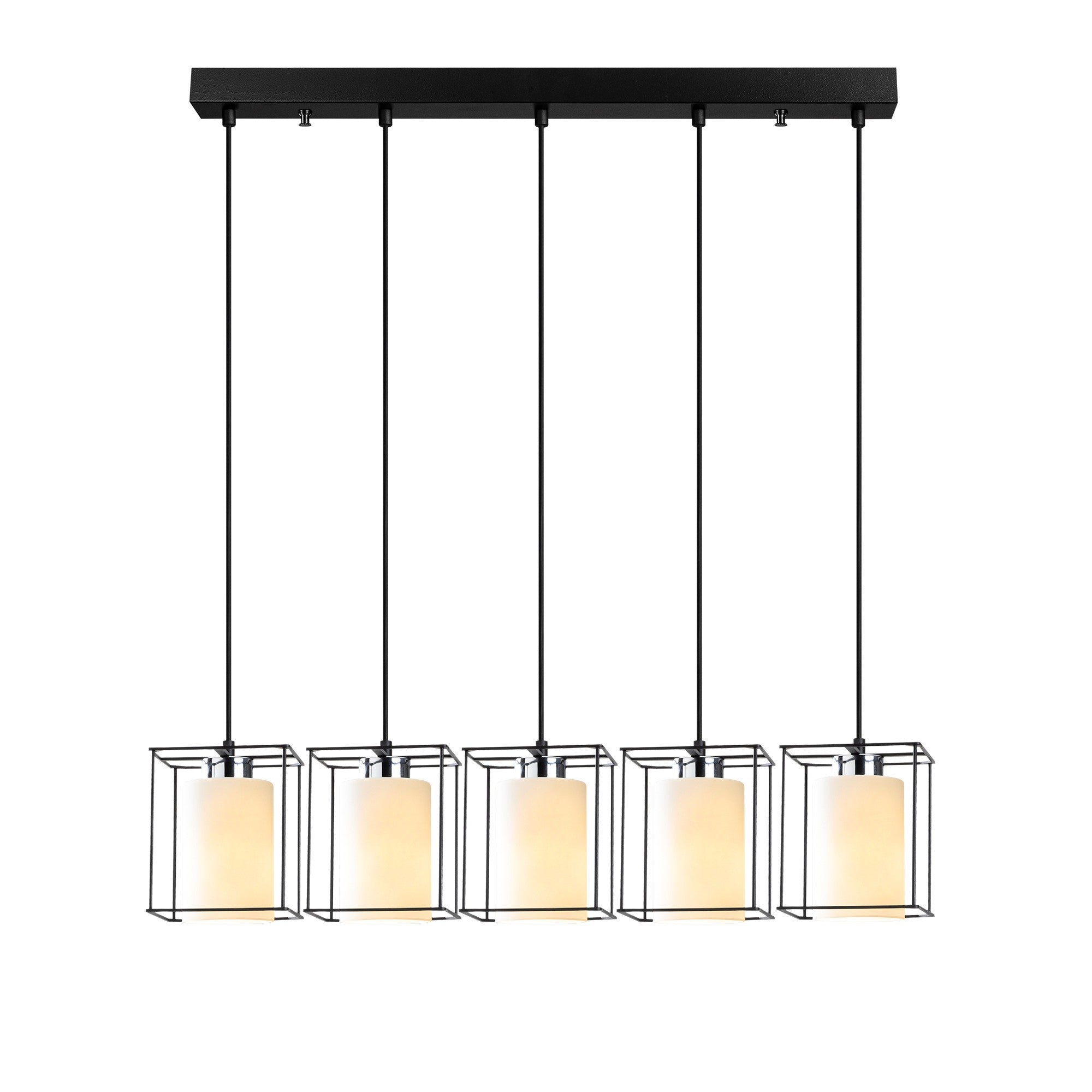 Erleben Sie die stilvolle Swank Pendelleuchte in Schwarz von Opviq. Perfekt für jeden Raum, verleiht sie Ihrem Zuhause Eleganz und Gemütlichkeit.