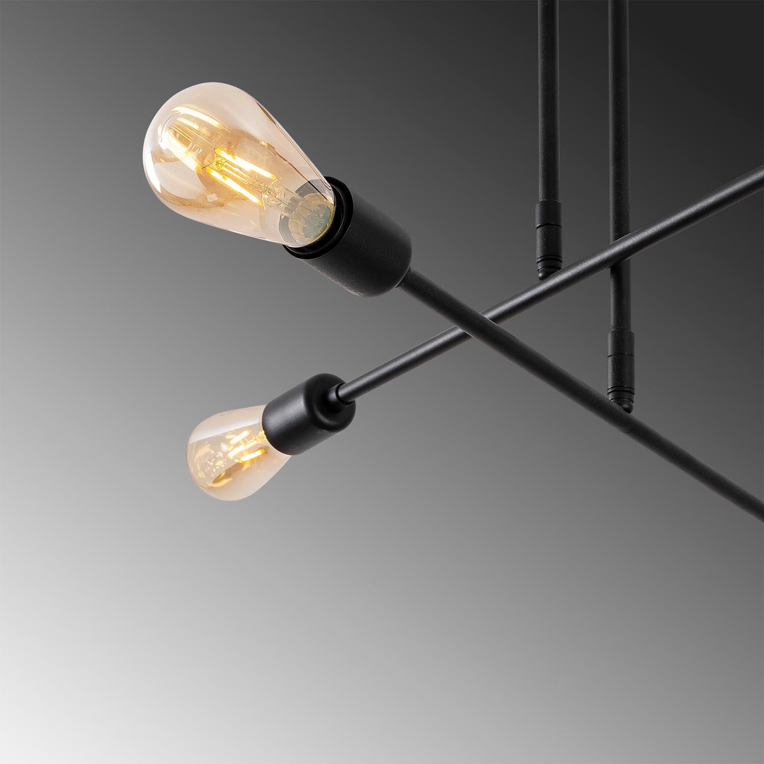 Erleben Sie die Flower Pendelleuchte in edlem Schwarz von Opviq – ein stilvolles Highlight, das Atmosphäre und Eleganz in Ihr Zuhause bringt.