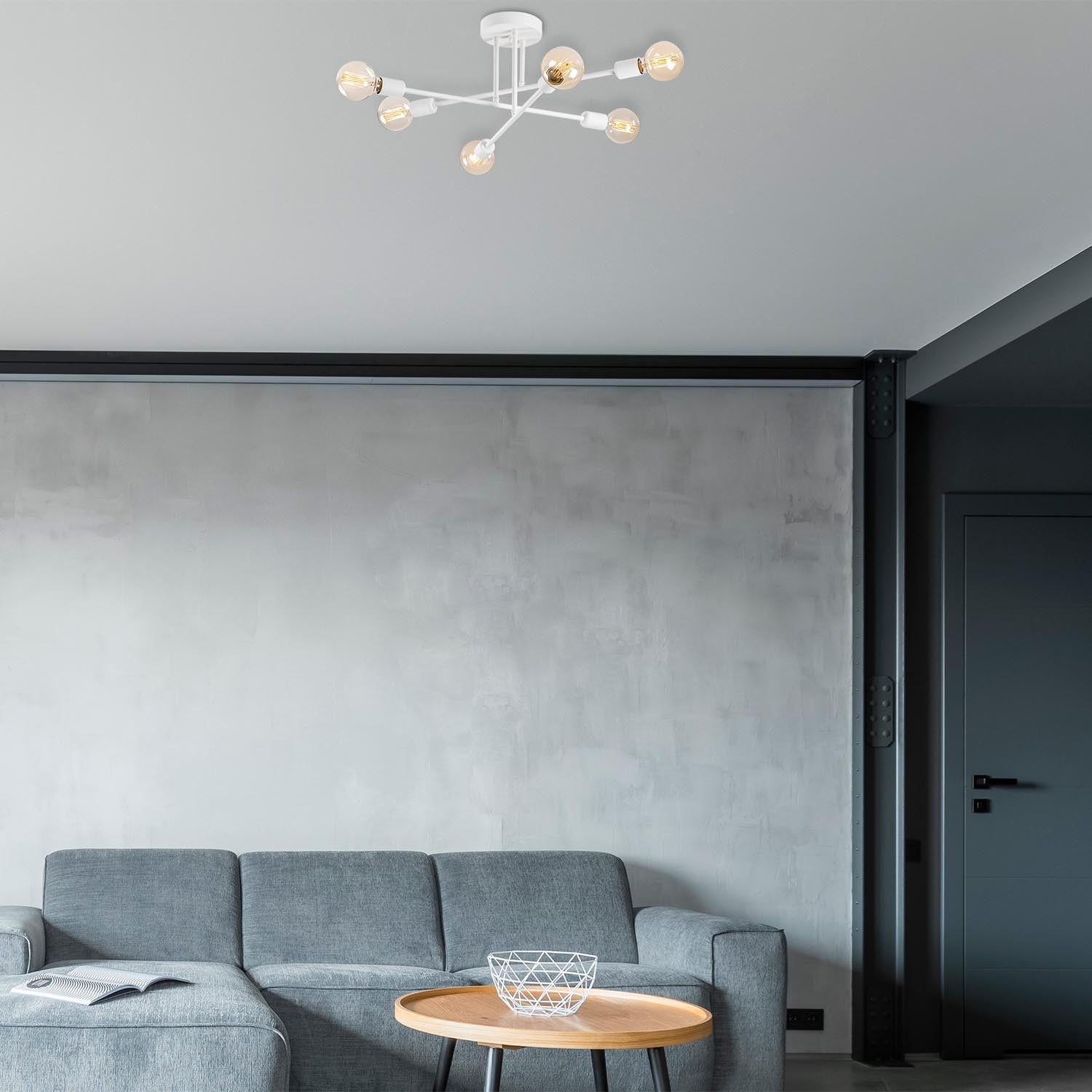 Entdecken Sie die elegante Flower Pendelleuchte in Weiß von Opviq. Perfekt für jeden Raum, vereint sie Stil und Funktionalität.