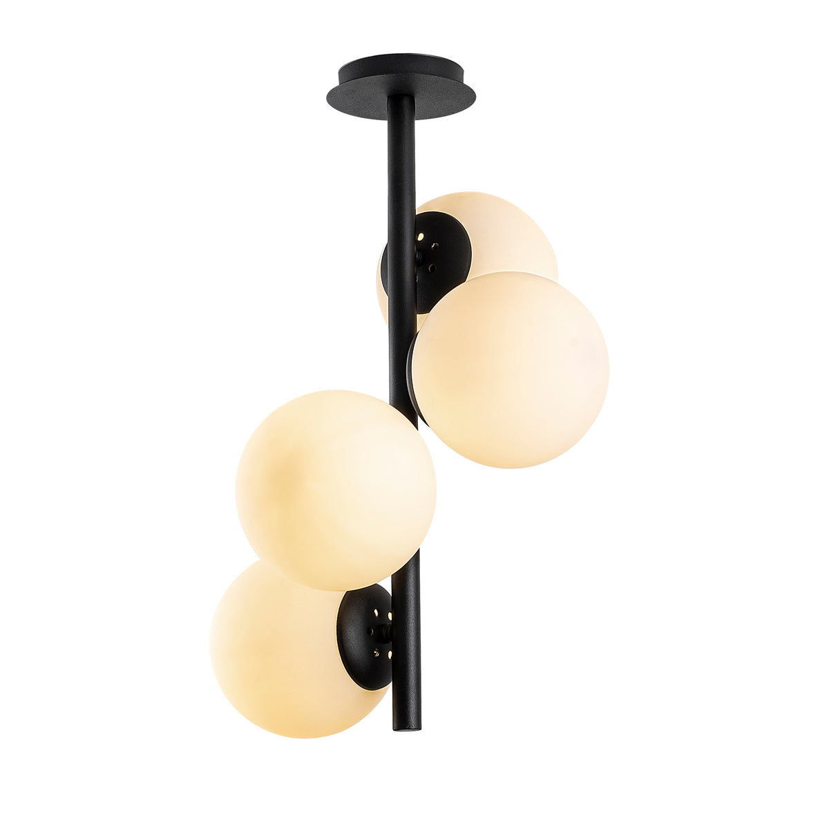 Faze Pendellampe - Schwarz in Schwarz präsentiert im Onlineshop von KAQTU Design AG. Pendelleuchte ist von Opviq
