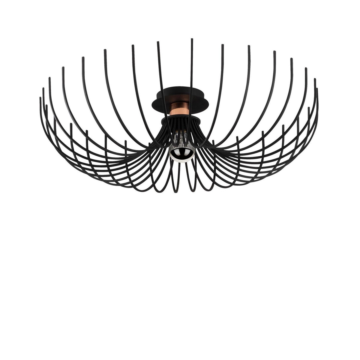 Aspendos Deckenlampe - Schwarz in Schwarz präsentiert im Onlineshop von KAQTU Design AG. Deckenleuchte ist von Opviq
