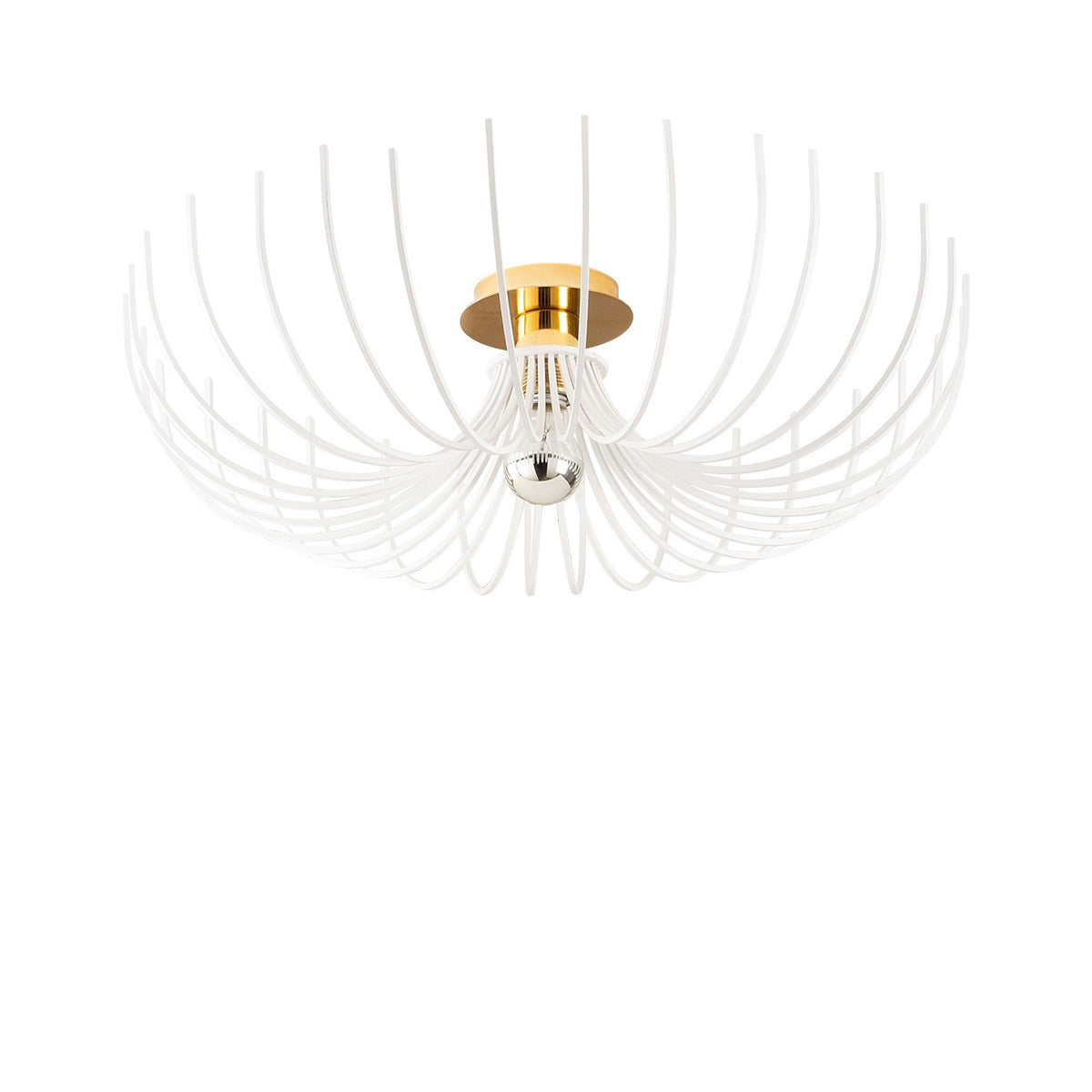 Aspendos Deckenlampe - Weiss in Weiss präsentiert im Onlineshop von KAQTU Design AG. Deckenleuchte ist von Opviq