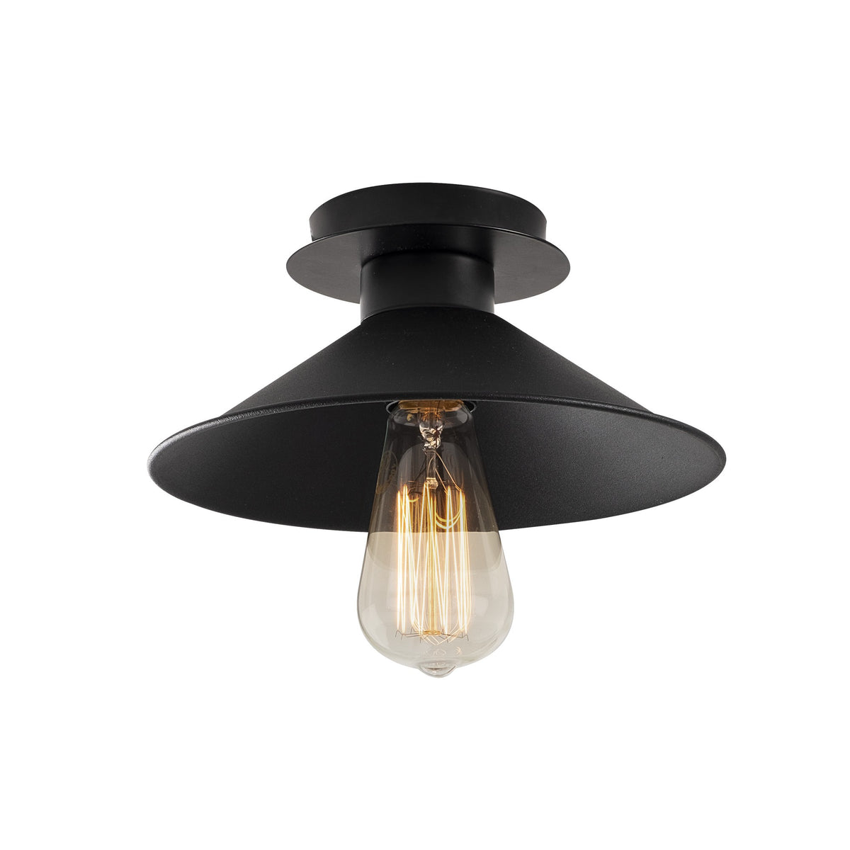 Berceste Deckenleuchte - Schwarz in Schwarz präsentiert im Onlineshop von KAQTU Design AG. Deckenleuchte ist von Opviq