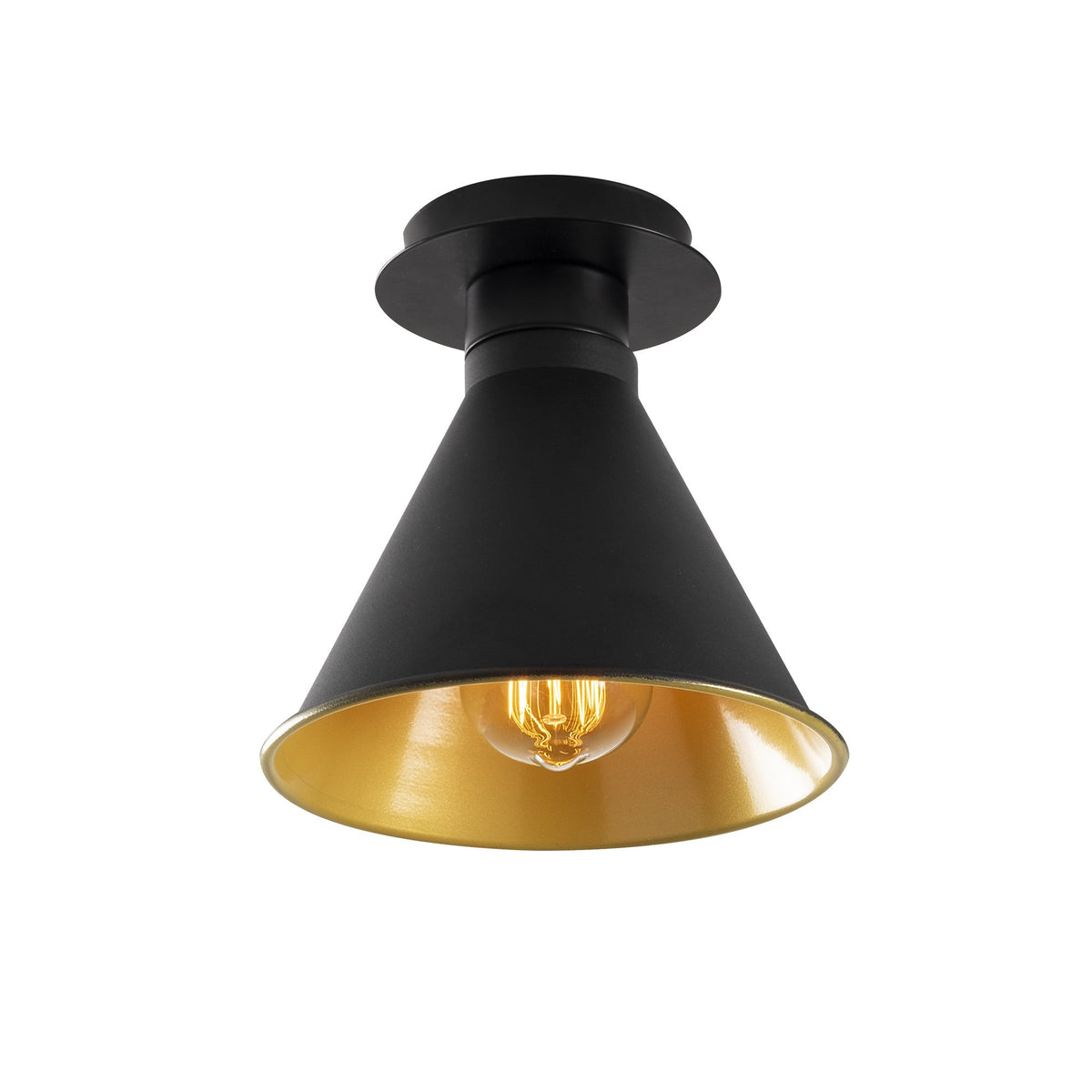 Berceste Deckenleuchte - Schwarz in Schwarz präsentiert im Onlineshop von KAQTU Design AG. Deckenleuchte ist von Opviq