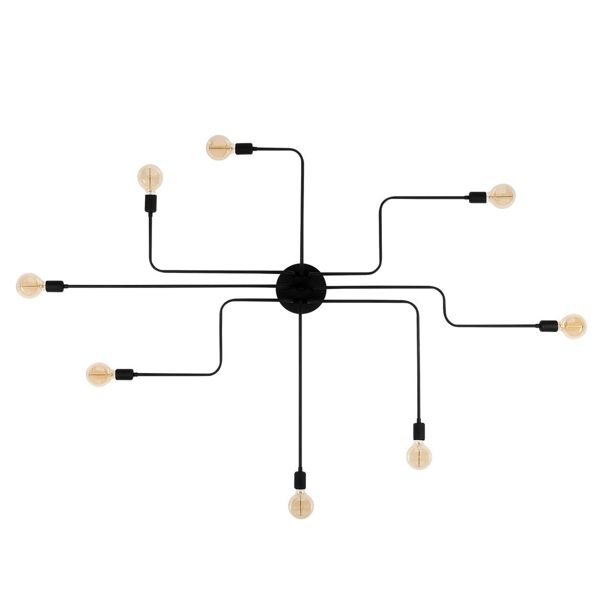 Truva Deckenlampe - Schwarz in Schwarz präsentiert im Onlineshop von KAQTU Design AG. Deckenleuchte ist von Opviq