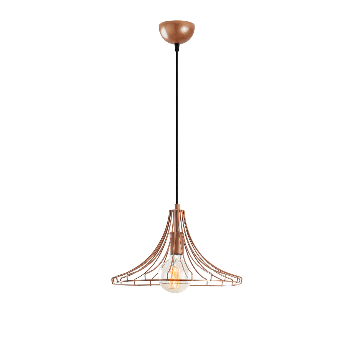 Mezopotamya Pendellampe - Kupfer in Kupfer präsentiert im Onlineshop von KAQTU Design AG. Pendelleuchte ist von Opviq