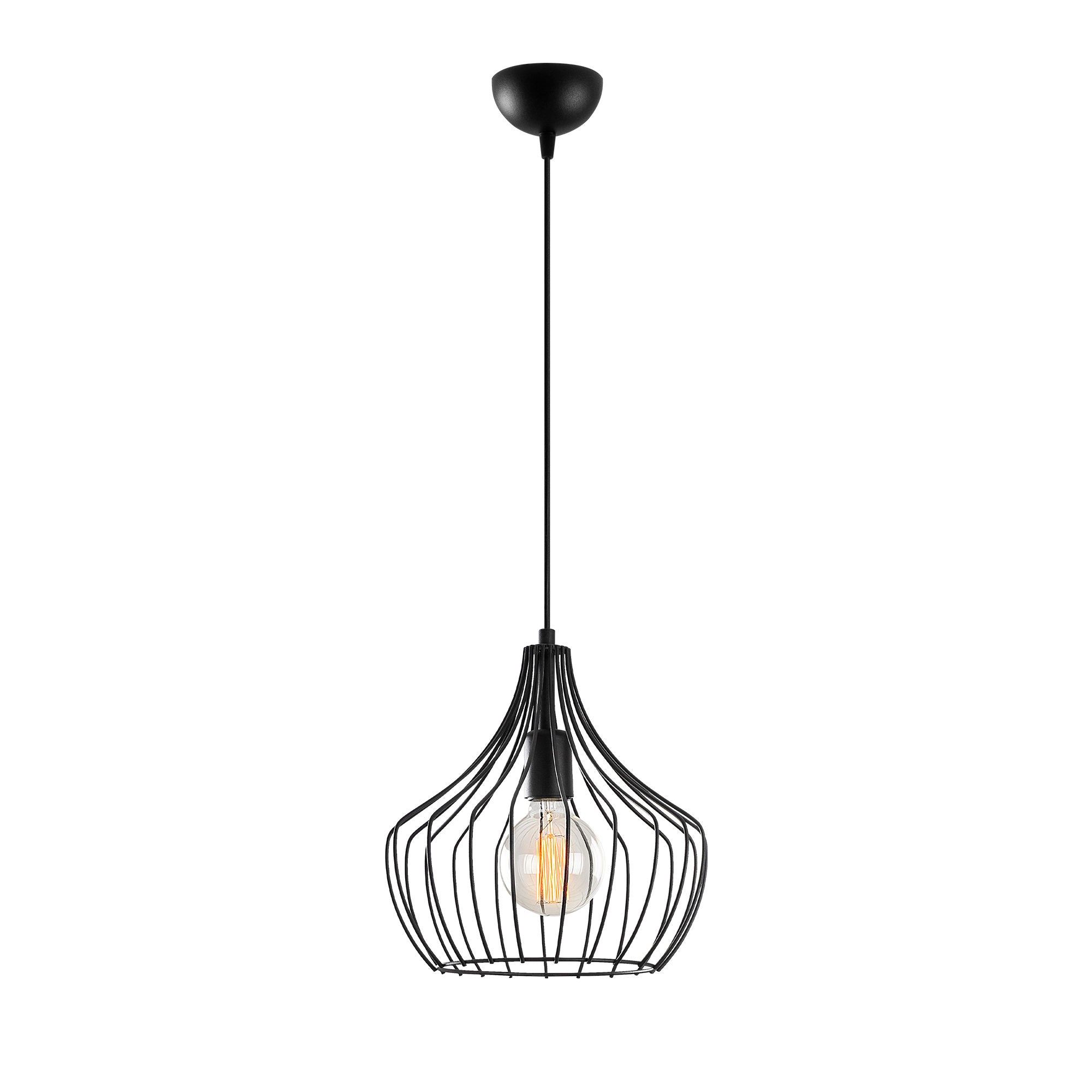 Erleben Sie die Mezopotamya Pendelleuchte in Schwarz von Opviq – ein stilvolles Highlight, das Eleganz und modernes Design in Ihr Zuhause bringt.