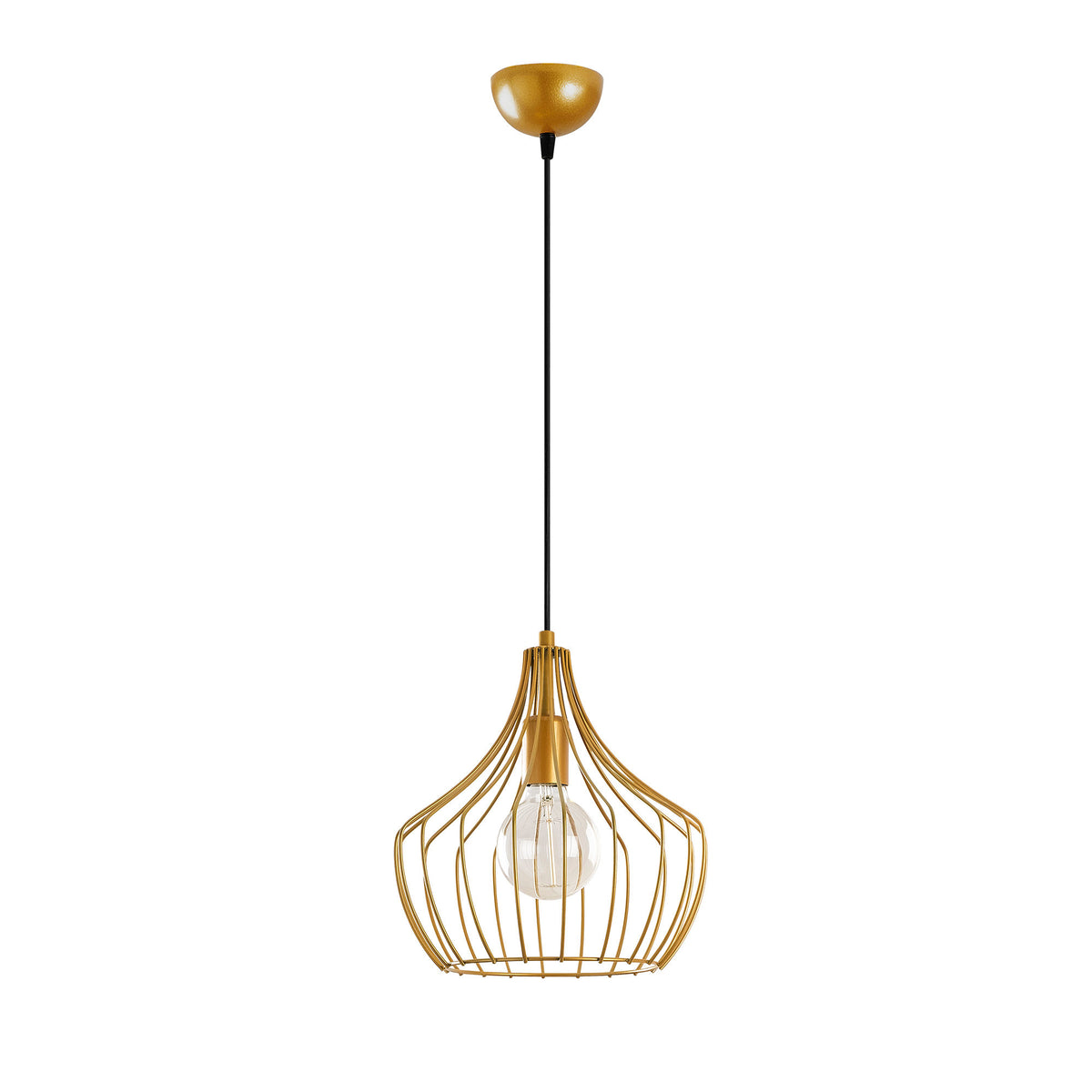 Mezopotamya Pendellampe - Gold in Gold präsentiert im Onlineshop von KAQTU Design AG. Pendelleuchte ist von Opviq