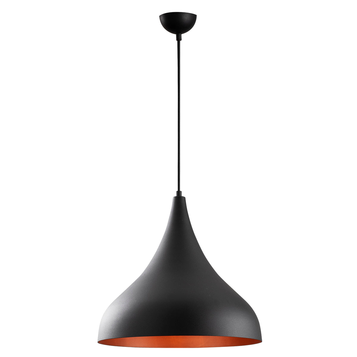 Berceste Pendellampe - Schwarz in Schwarz präsentiert im Onlineshop von KAQTU Design AG. Pendelleuchte ist von Opviq