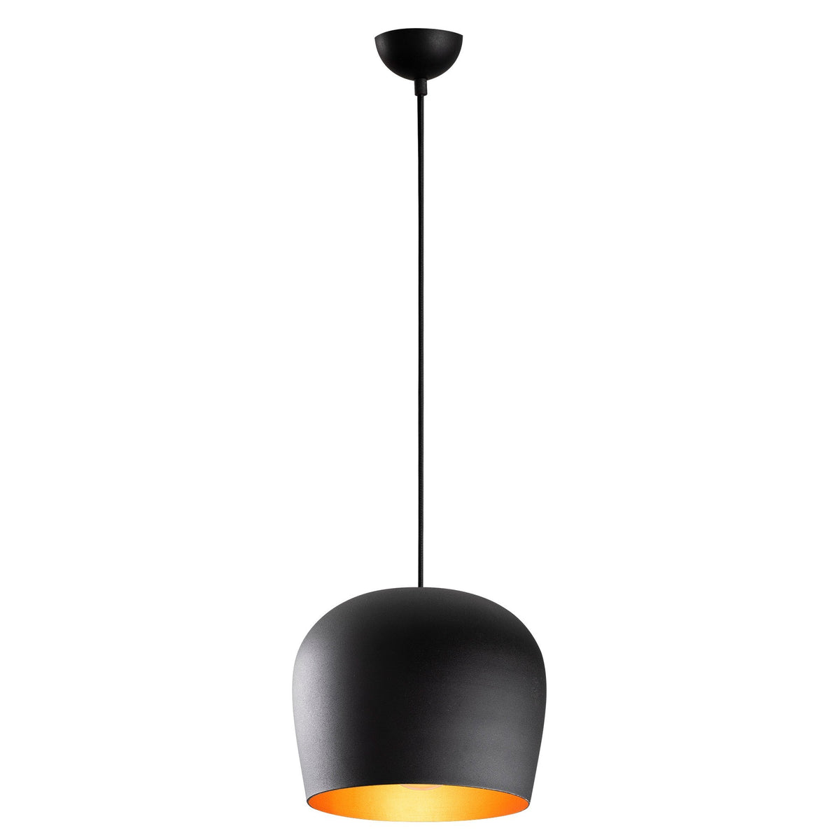 Berceste Pendellampe - Schwarz in Schwarz präsentiert im Onlineshop von KAQTU Design AG. Pendelleuchte ist von Opviq