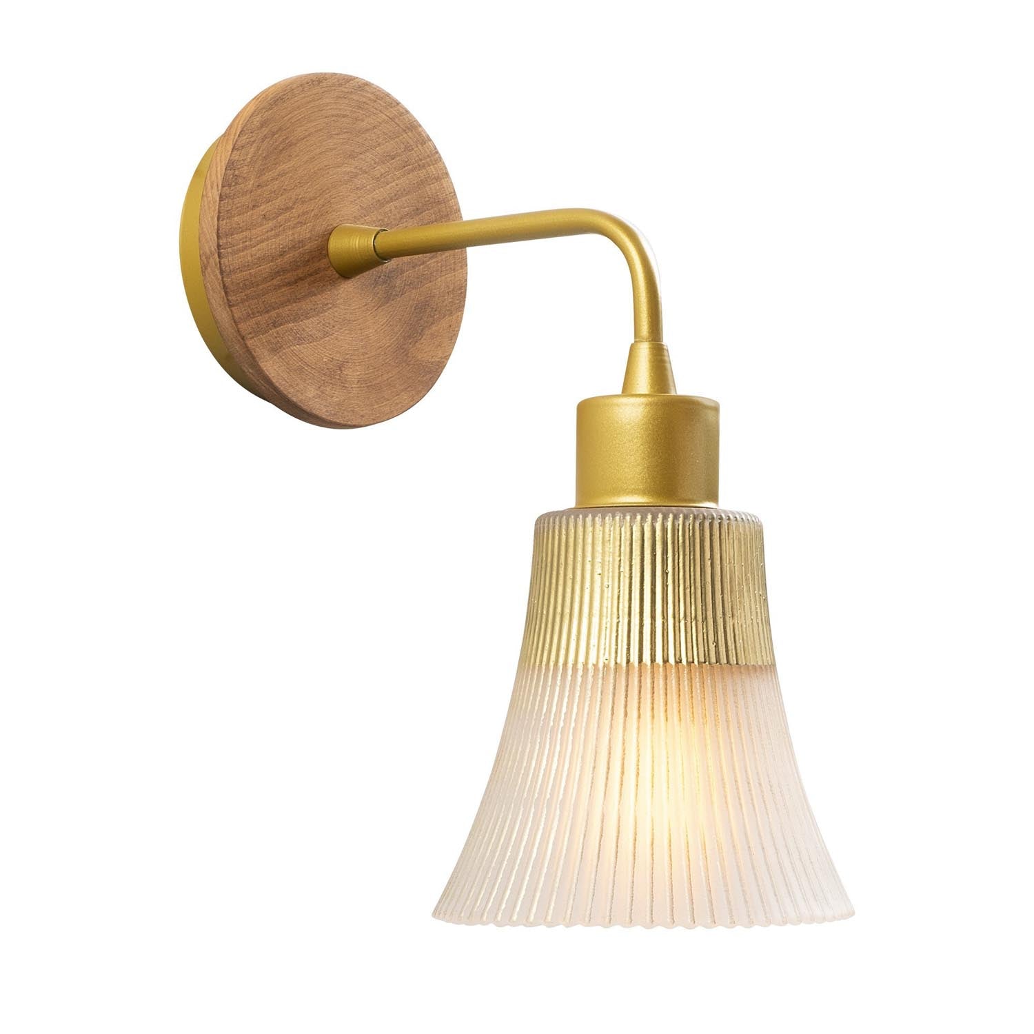 Foca - N-131 in Gold präsentiert im Onlineshop von KAQTU Design AG. Wandleuchte ist von Opviq
