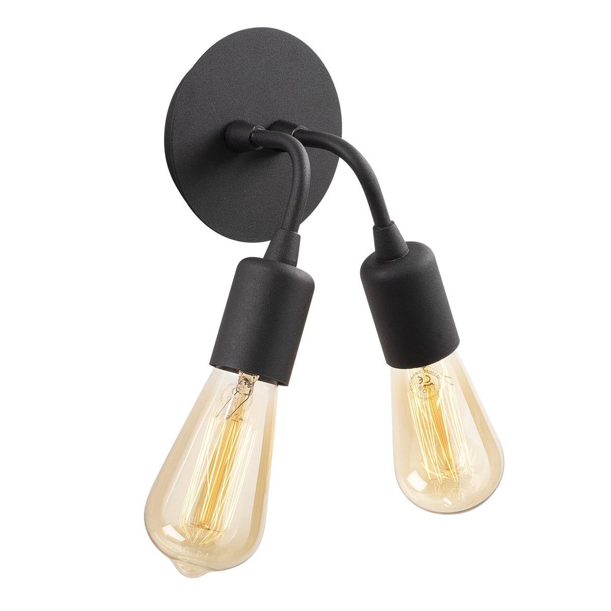 Harput Wandleuchte - Schwarz in Schwarz präsentiert im Onlineshop von KAQTU Design AG. Wandleuchte ist von Opviq
