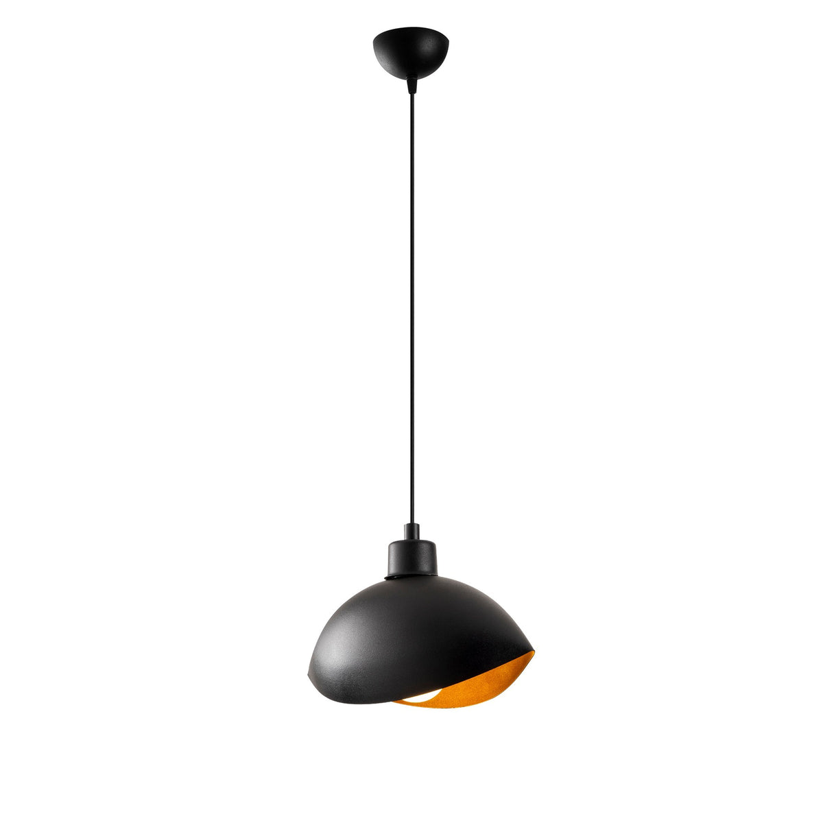 Sivani Pendellampe - Schwarz in Schwarz präsentiert im Onlineshop von KAQTU Design AG. Pendelleuchte ist von Opviq