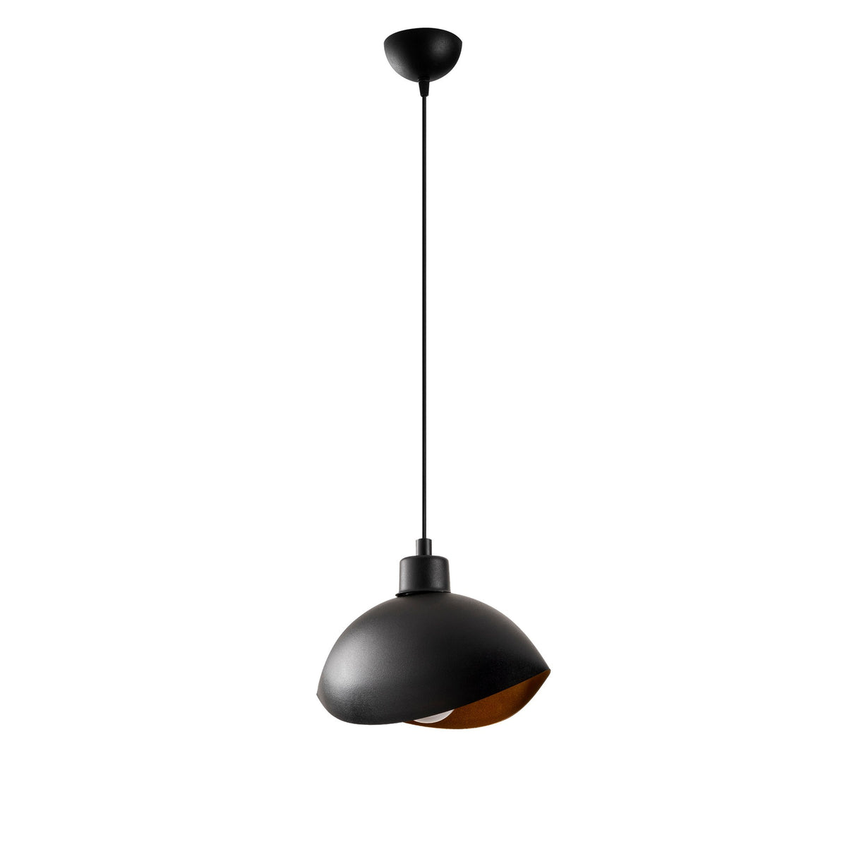 Sivani Pendellampe - Schwarz in Schwarz präsentiert im Onlineshop von KAQTU Design AG. Pendelleuchte ist von Opviq