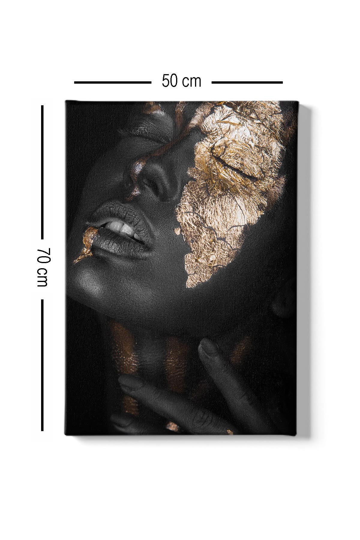 Verleihen Sie Ihrem Zuhause mit dem Kanvas Tablo (50 x 70) von Wallity einen Hauch von Mysterium. Dieses hochwertige Leinwandbild begeistert durch seine lebendigen Farben und kunstvollen Details.