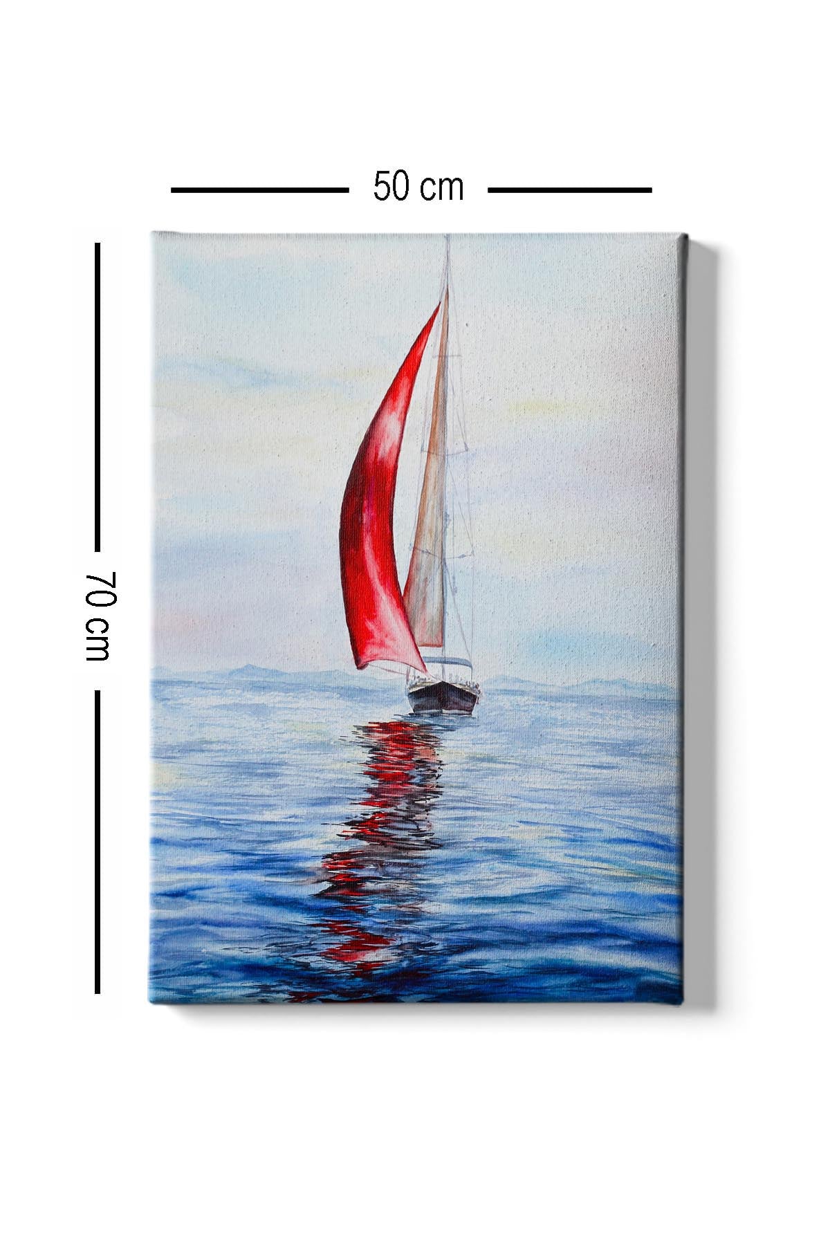 Kanvas Tablo (50 x 70) Bild - Mehrfarbig in Mehrfarbig präsentiert im Onlineshop von KAQTU Design AG. Bild ist von Wallity