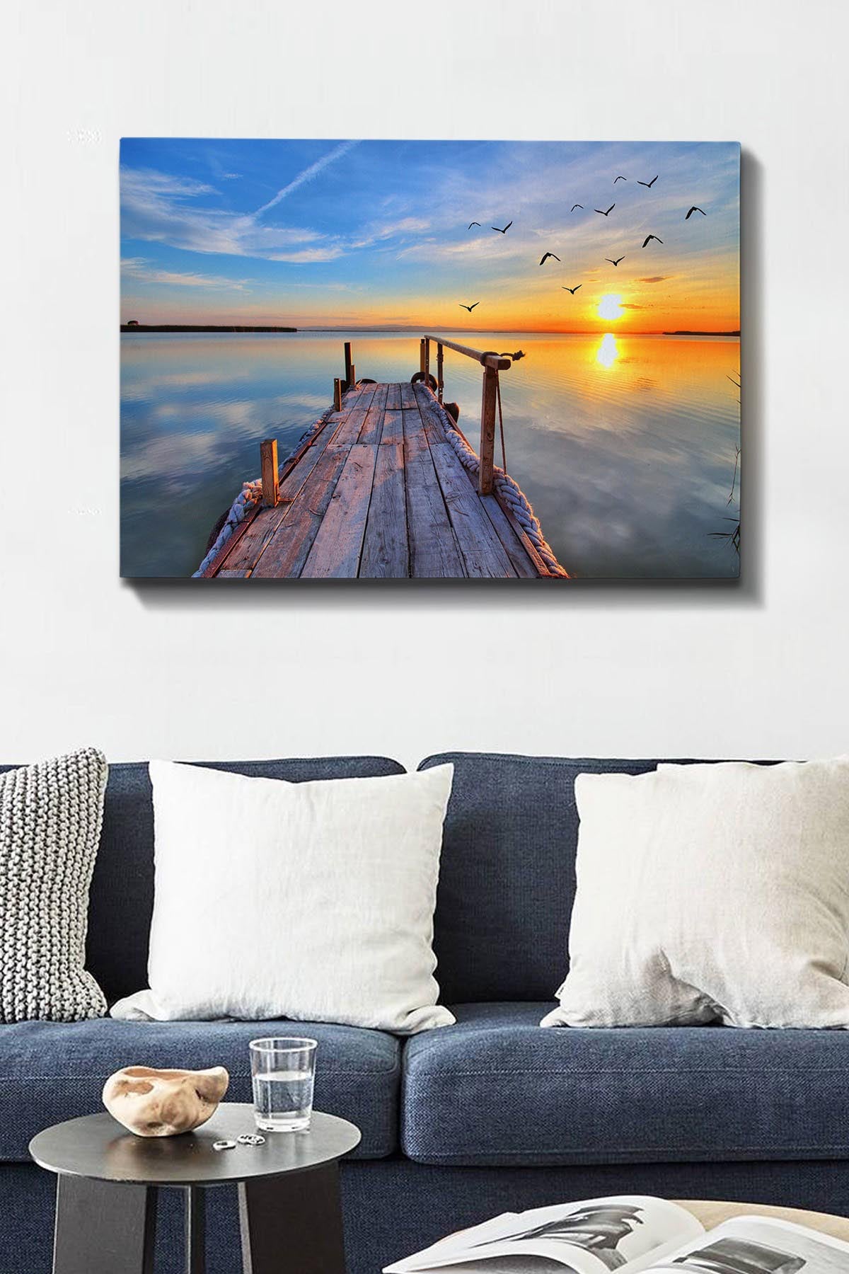 Kanvas Tablo (70 x 100) Bild - Mehrfarbig in Mehrfarbig präsentiert im Onlineshop von KAQTU Design AG. Bild ist von Wallity