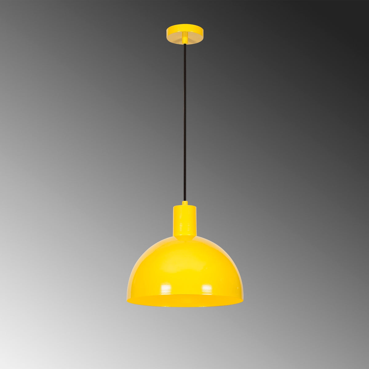 Sivani Pendellampe - Gelb in Gelb präsentiert im Onlineshop von KAQTU Design AG. Pendelleuchte ist von Opviq