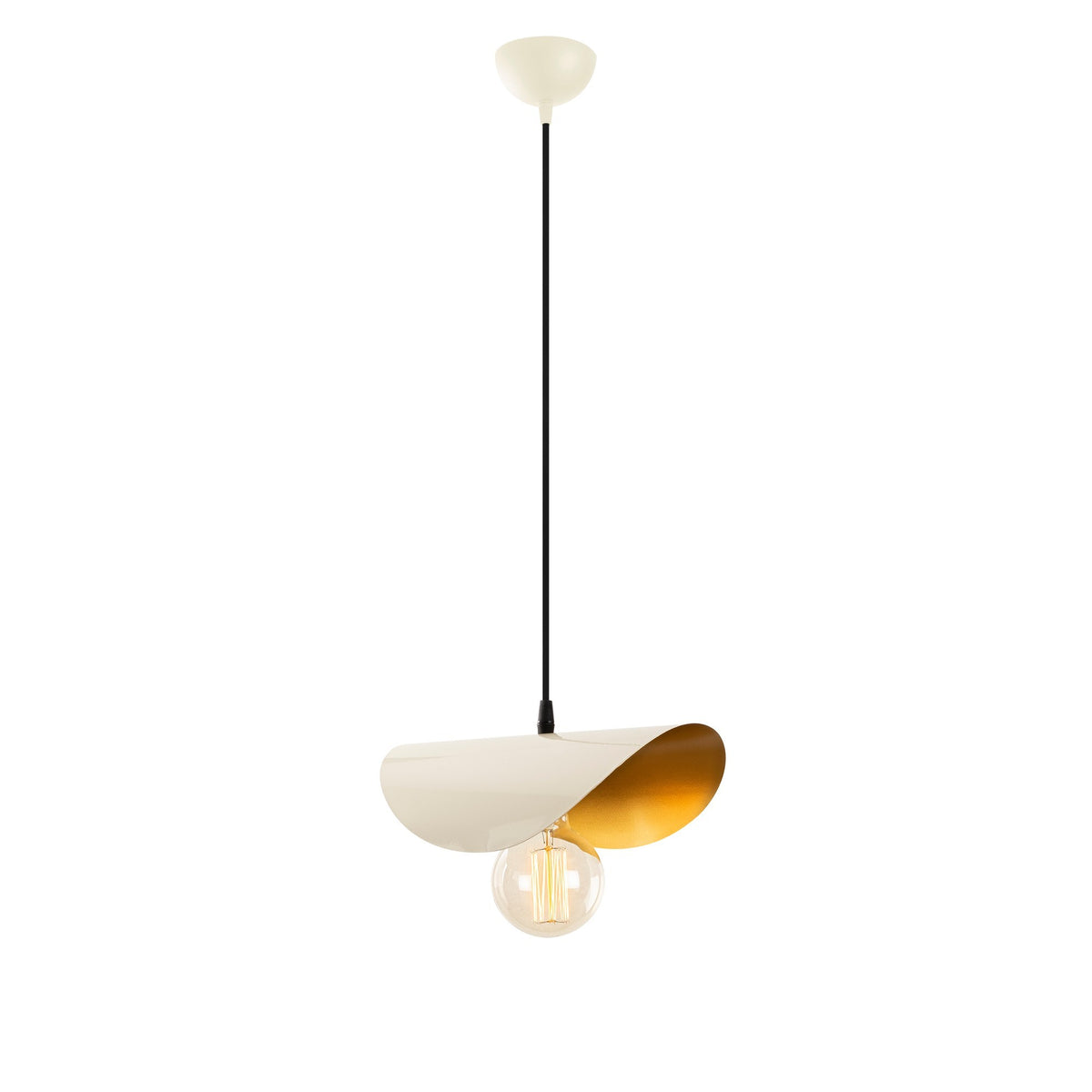 Sivani Pendellampe - Weisses Gold in Weisses Gold präsentiert im Onlineshop von KAQTU Design AG. Pendelleuchte ist von Opviq