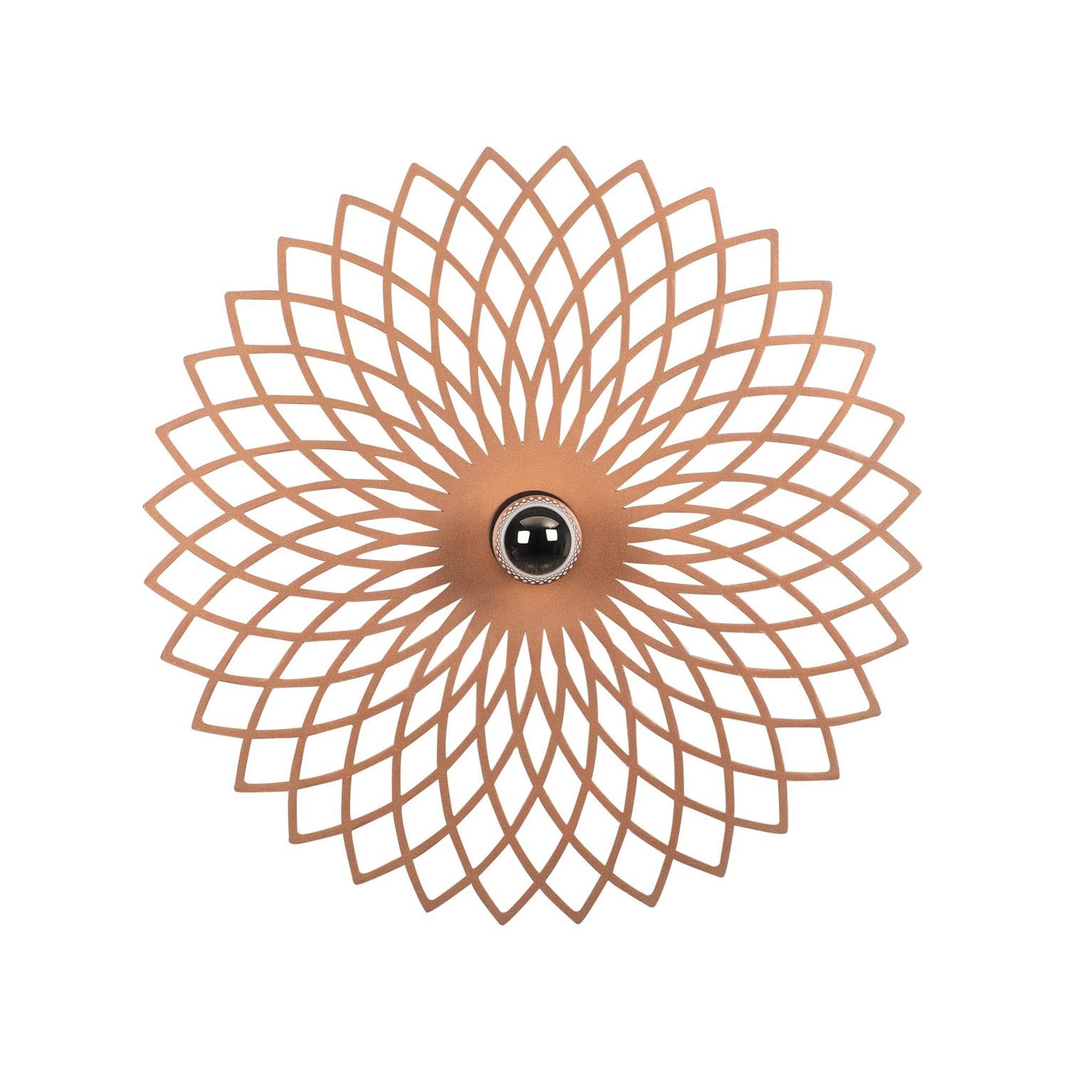 Verleihen Sie Ihrem Raum mit der Fellini Wandleuchte von Opviq in edlem Kupfer einen Hauch von Raffinesse und schaffen Sie eine einladende Atmosphäre.