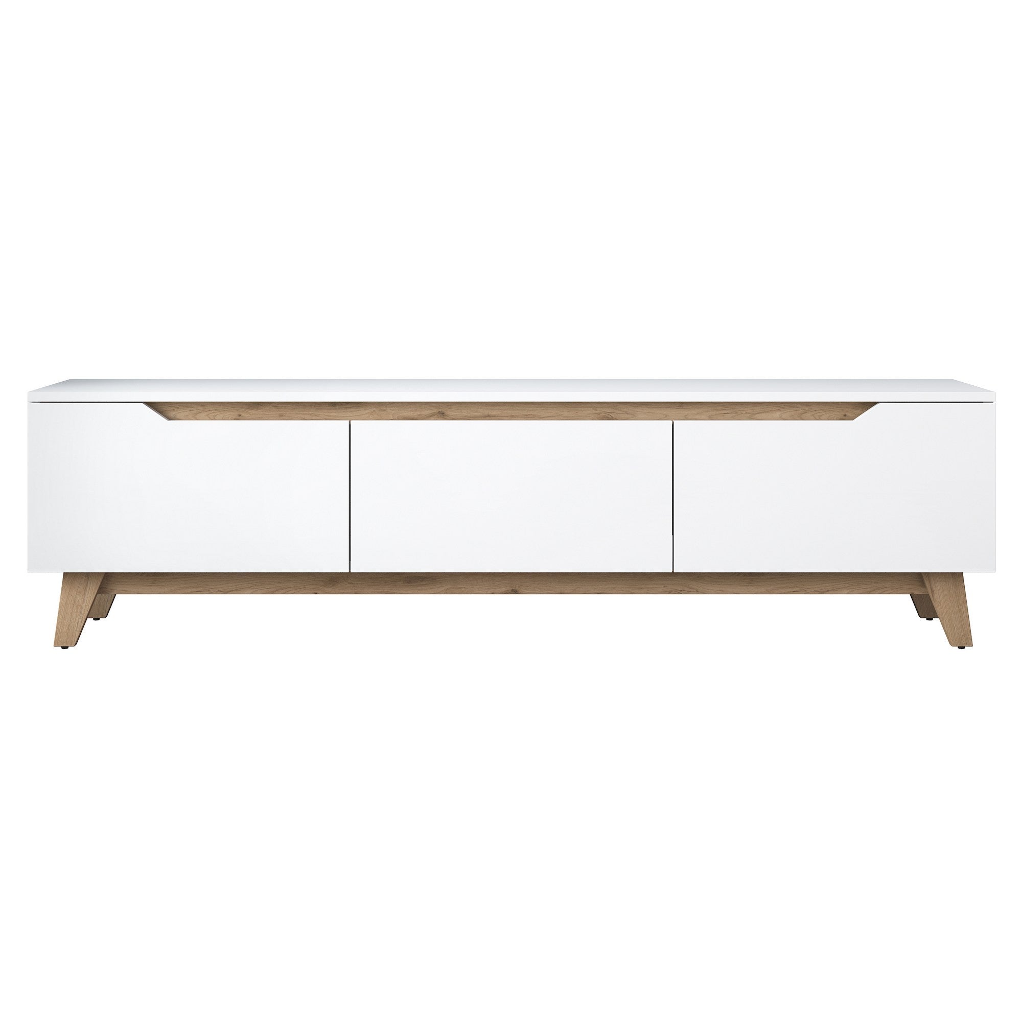 D1 - 2472 in Weisser Walnuss präsentiert im Onlineshop von KAQTU Design AG. Sideboard ist von Hanah Home
