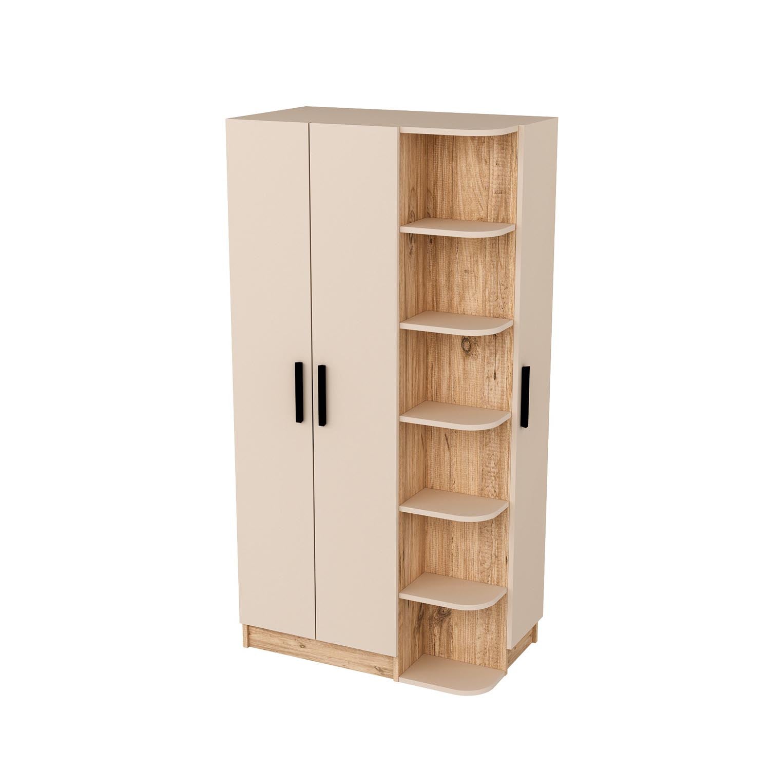 Luses in Atlantische Kiefer Beige präsentiert im Onlineshop von KAQTU Design AG. Garderobe ist von Hanah Home