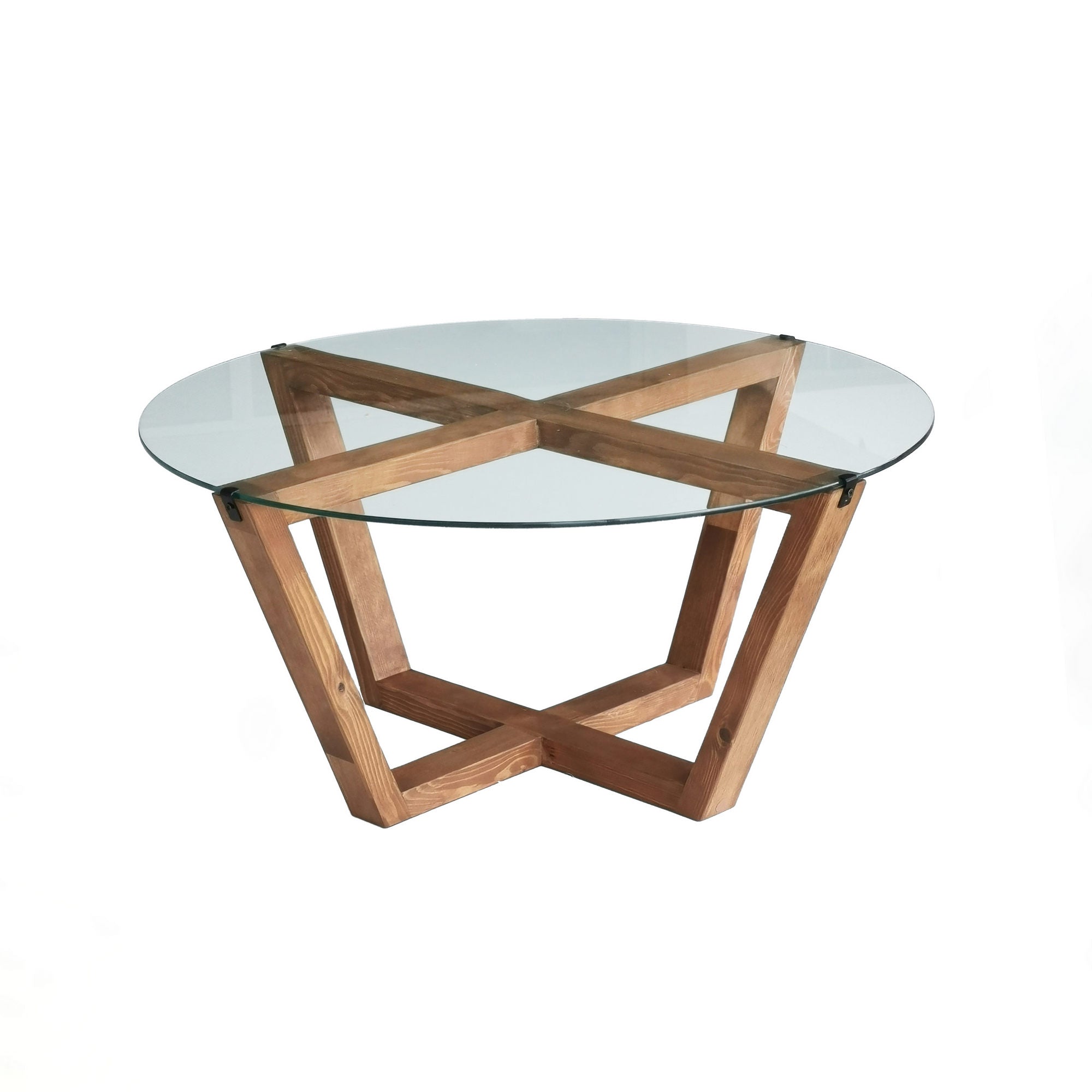 Lotus in Holz präsentiert im Onlineshop von KAQTU Design AG. Beistelltisch ist von Hanah Home